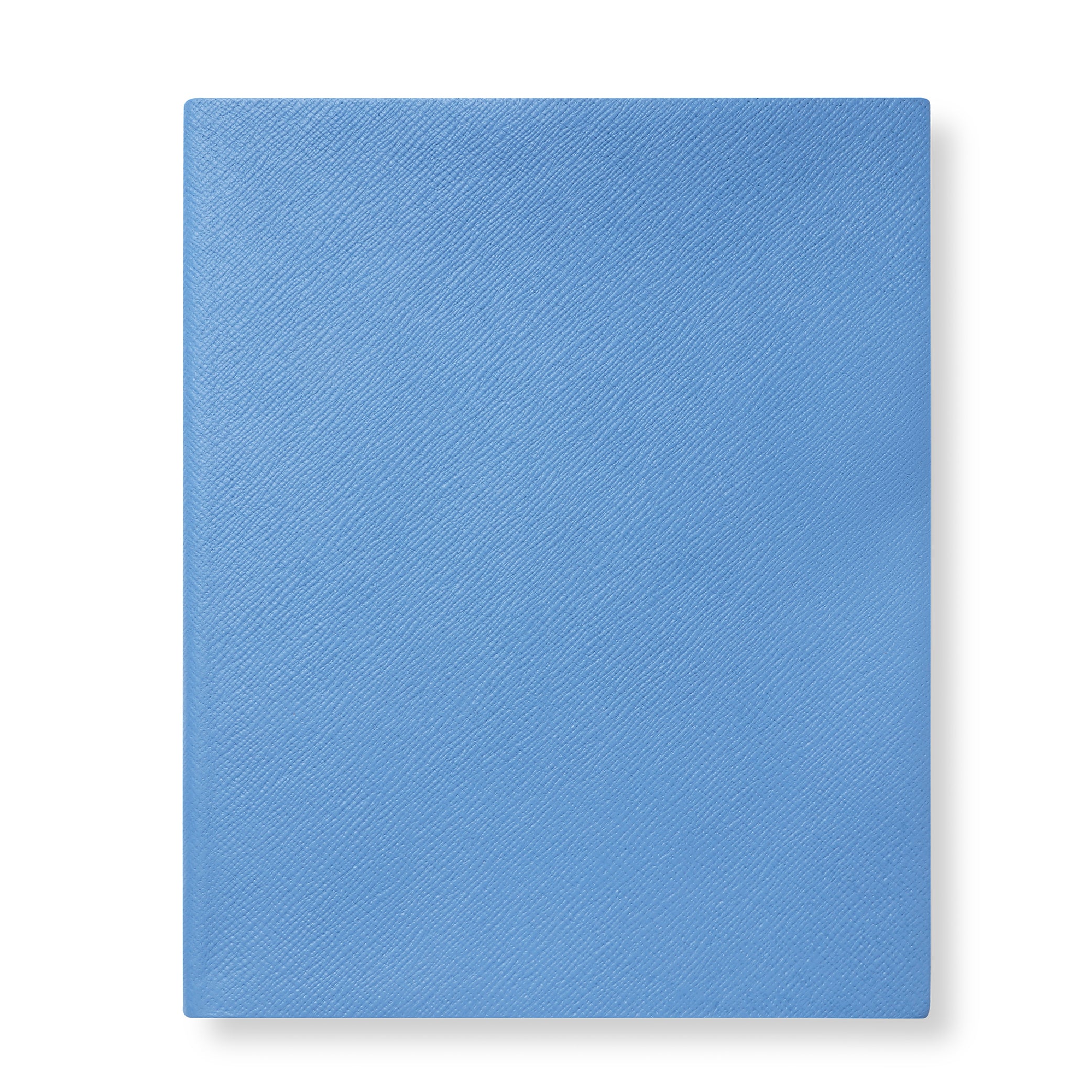 SMYTHSON Nile Blue Portobello Notebook in Panama