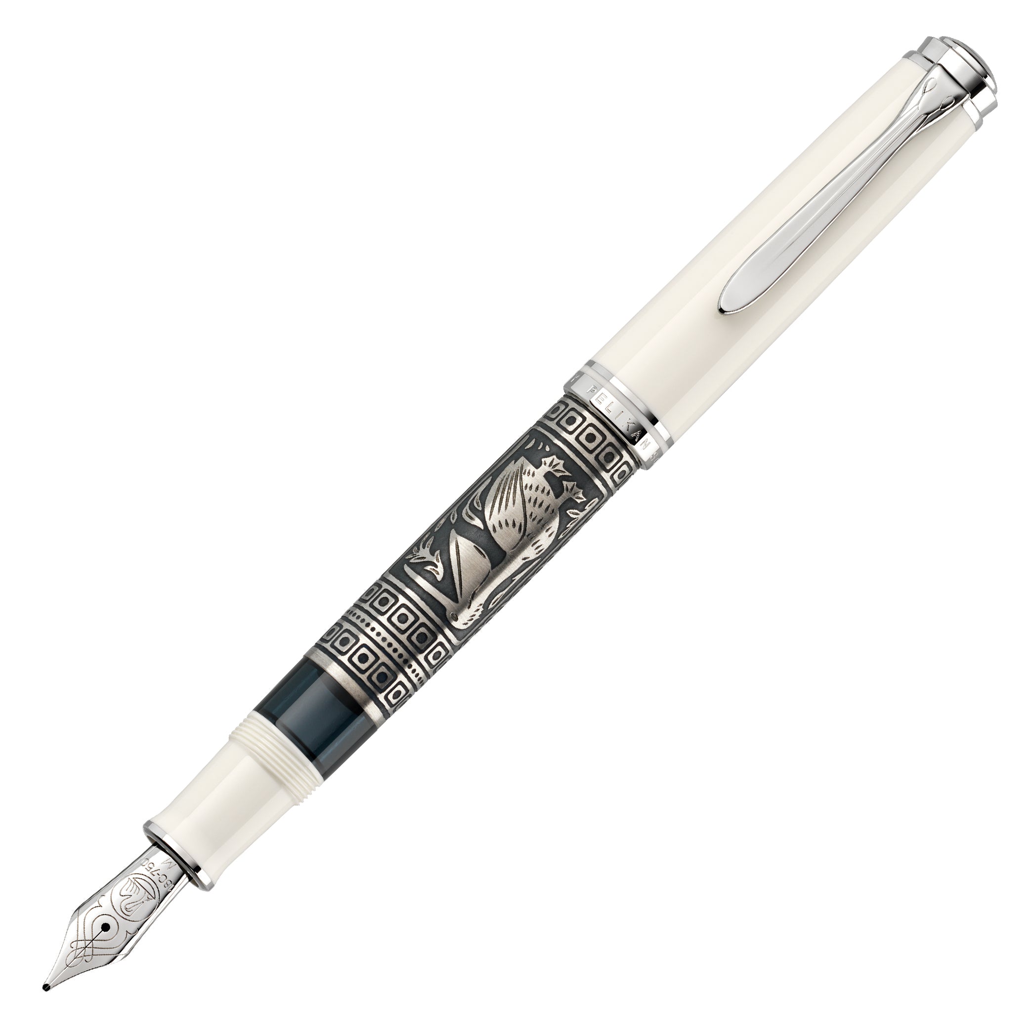 Toledo M910 White Special Edition Fountain Pen