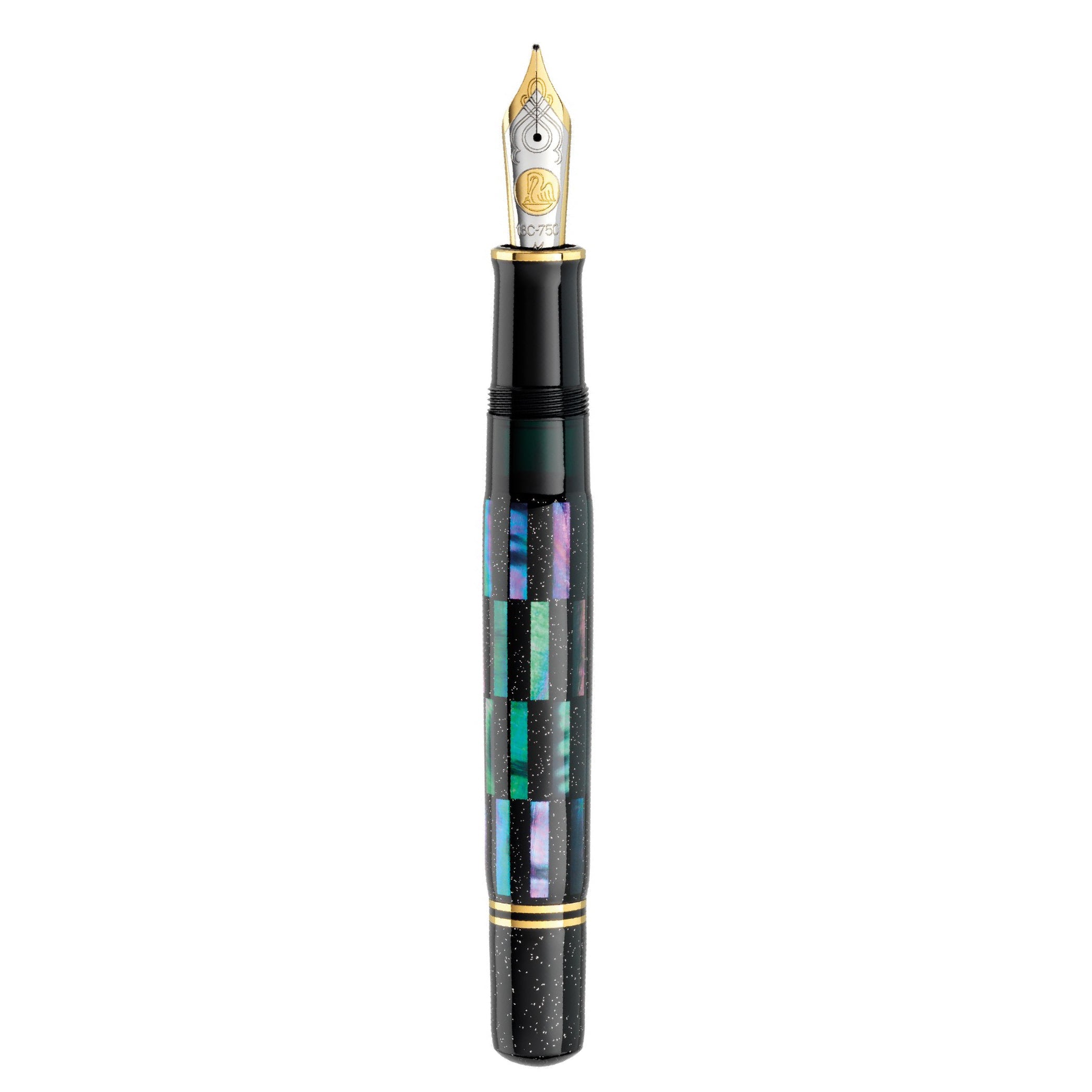 Souverän M1000 Raden Black Infinity Limited Edition Fountain Pen