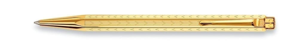 Ecridor Chevron Gold-Plated Ballpoint