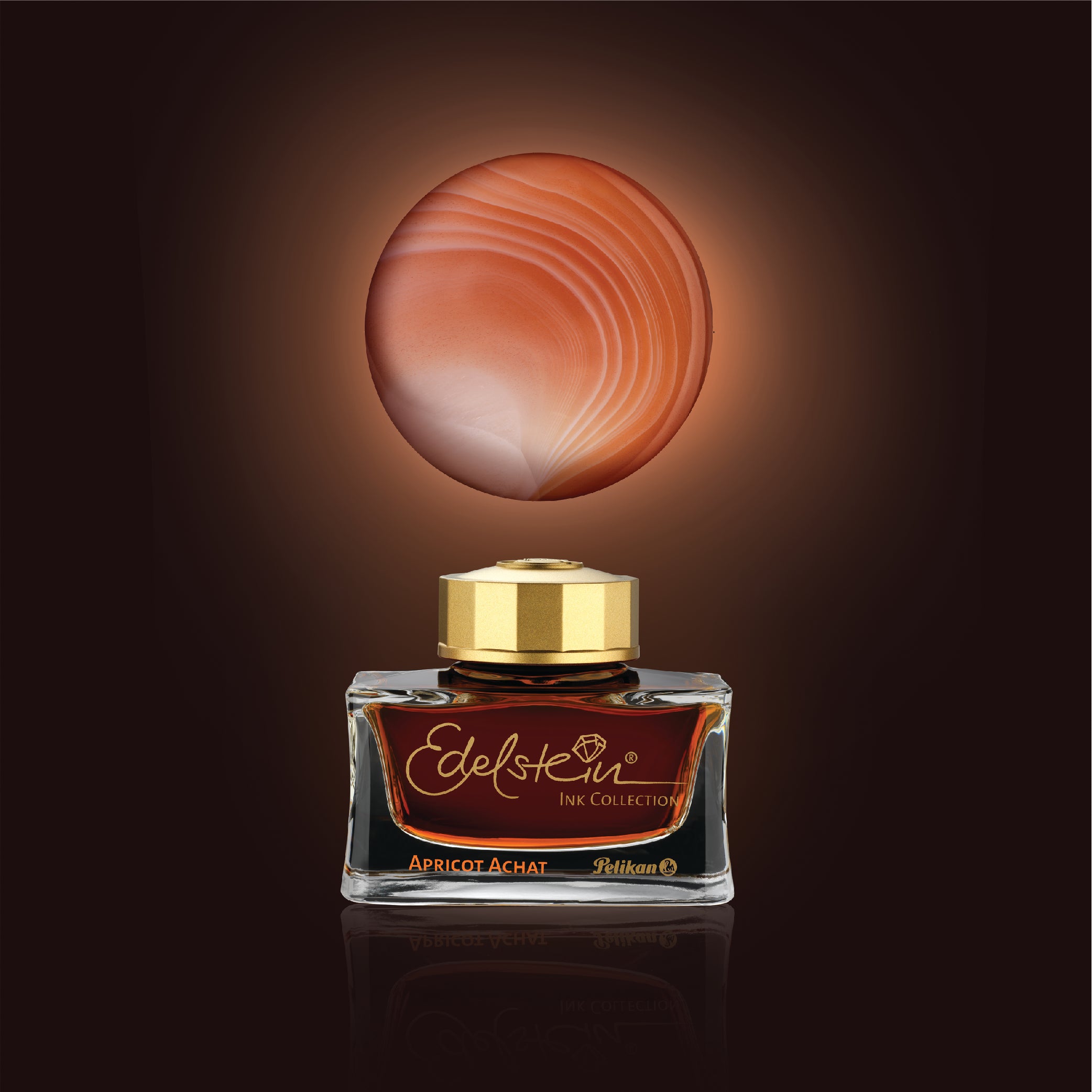 Edelstein Collection Apricot Achat Ink of the Year 2025, 50ml flacon