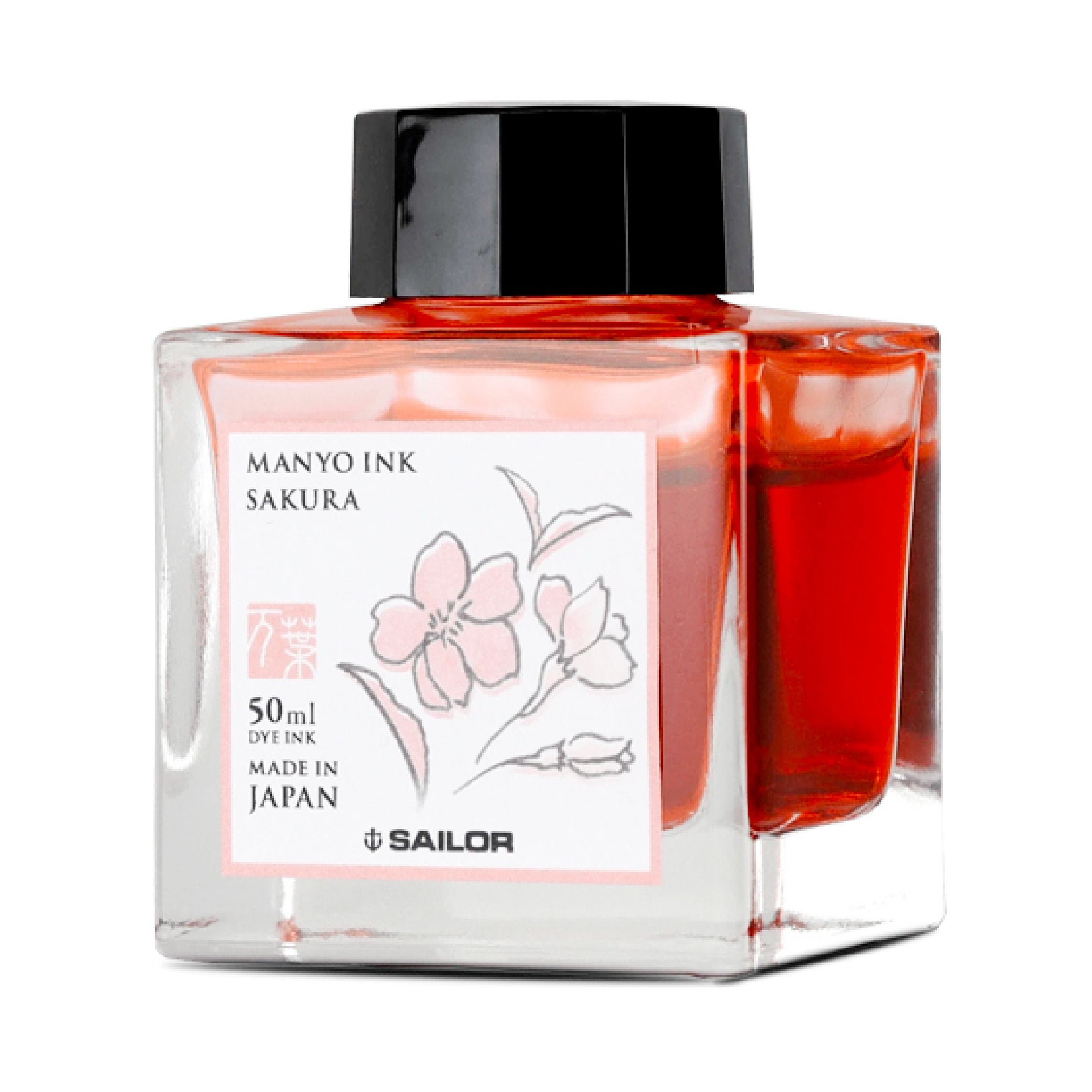 Inchiostro SAILOR Manyo Sakura, 50 ml