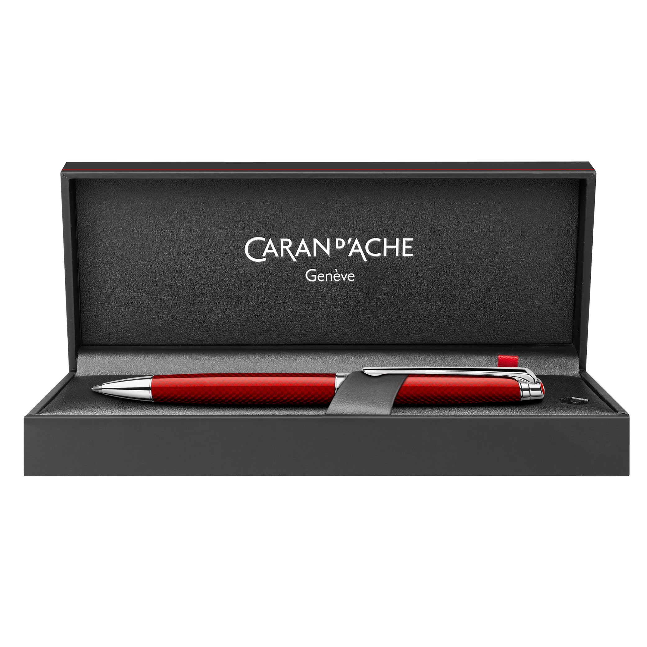 Penna a sfera CARAN D'ACHE Leman Slim Rouge Carmin