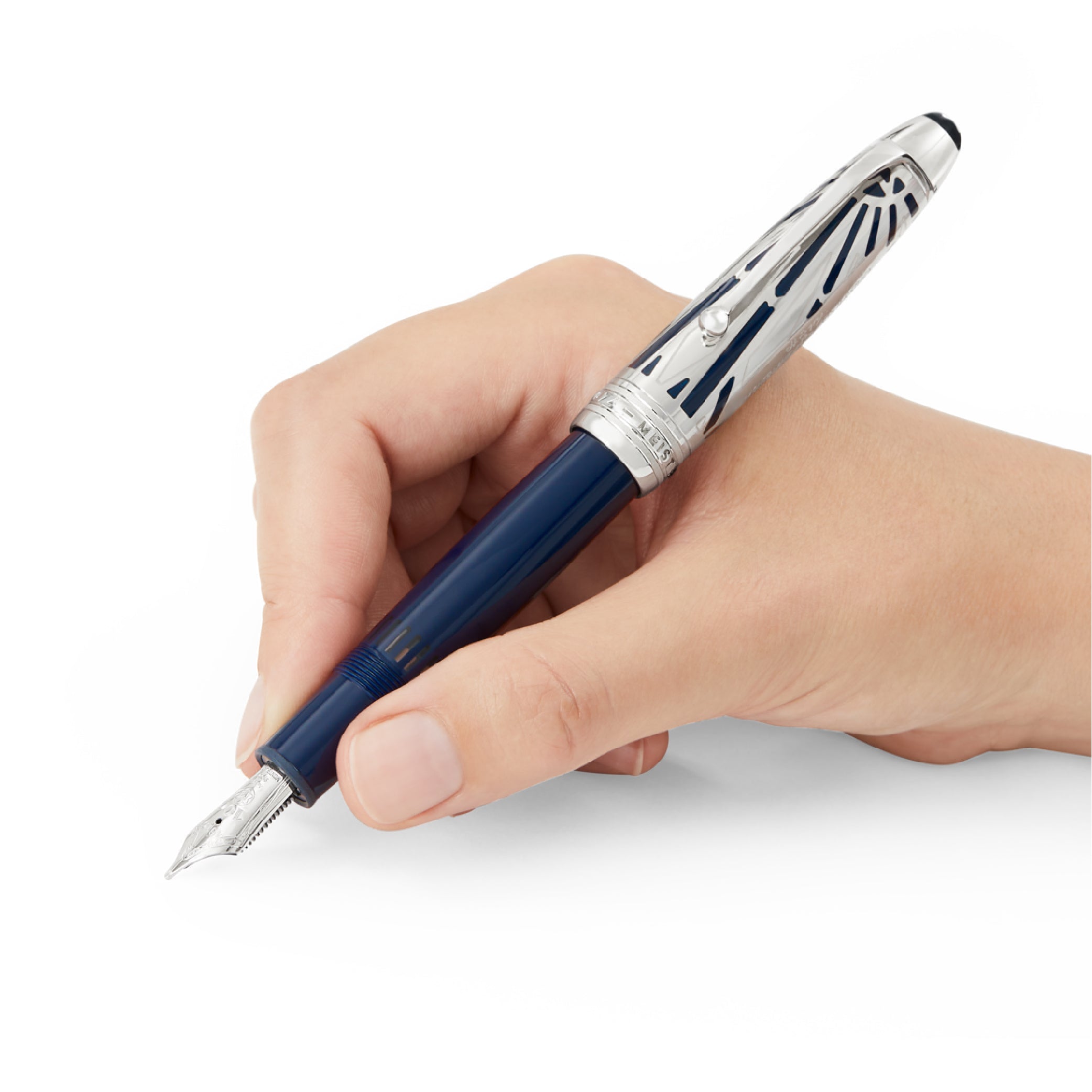 Meisterstück The Origin Doue Blue LeGrand Fountain Pen