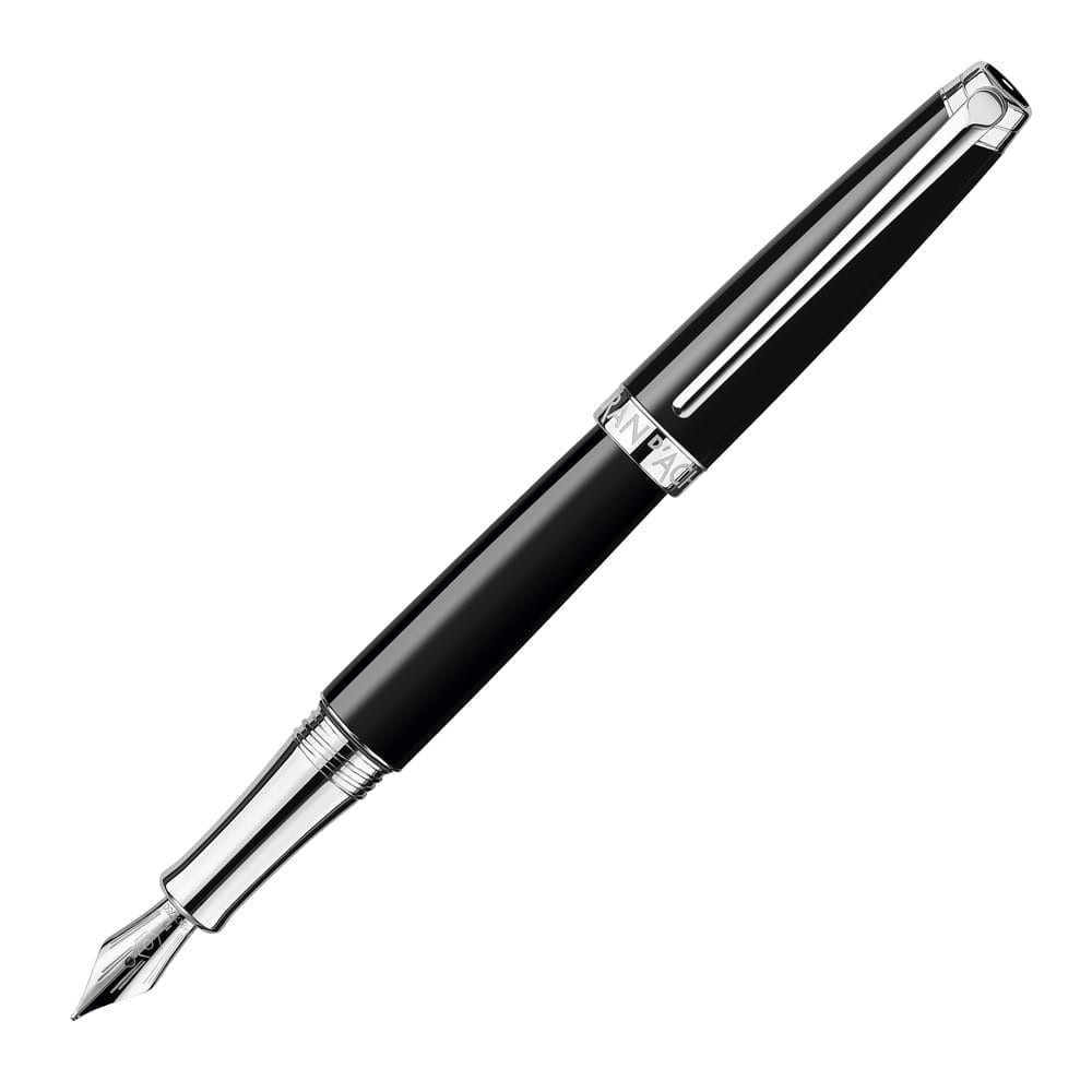 CARAN D'ACHE Leman Ebony Black Fountain Pen