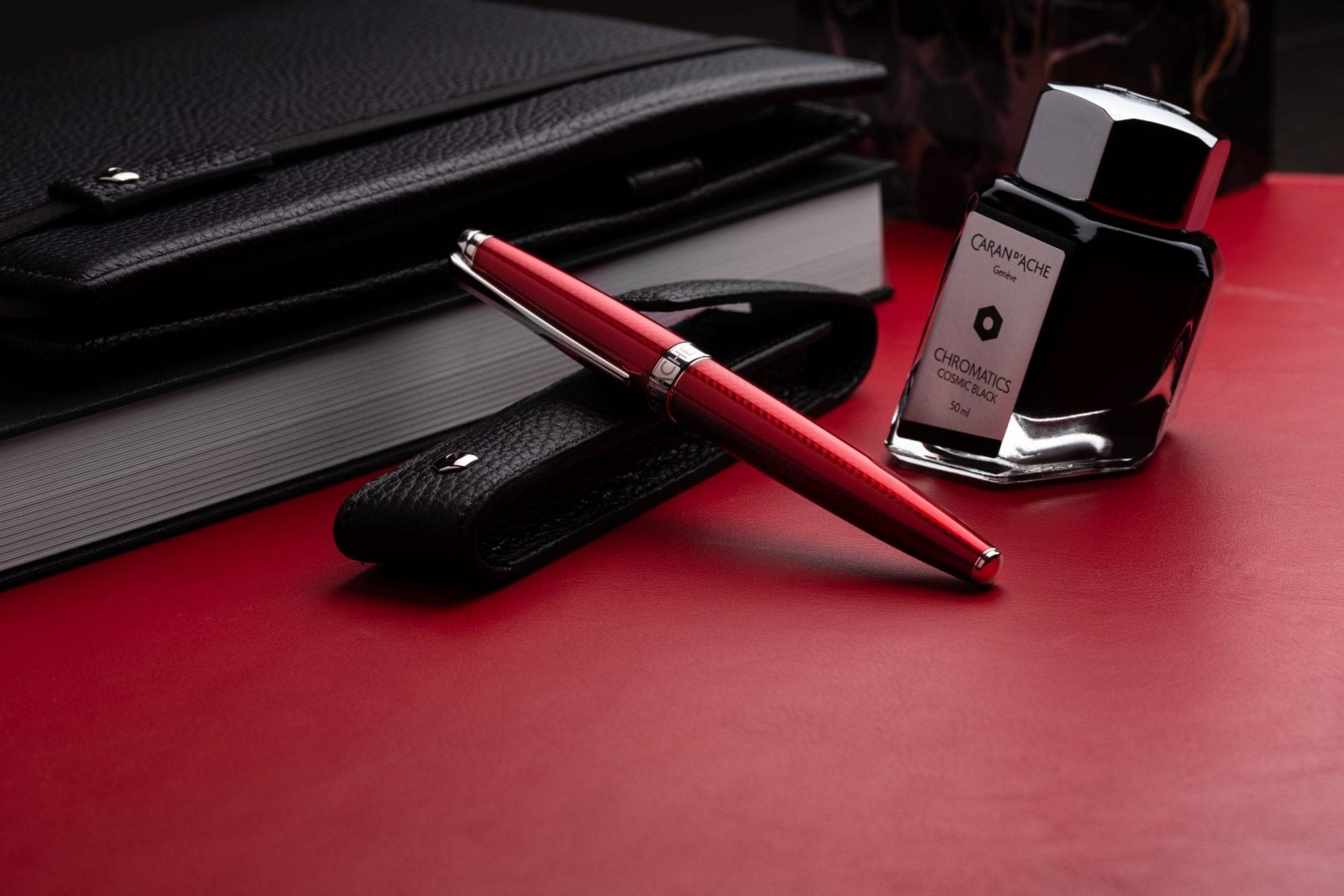 CARAN D'ACHE Leman Rouge Carmin Fountain Pen