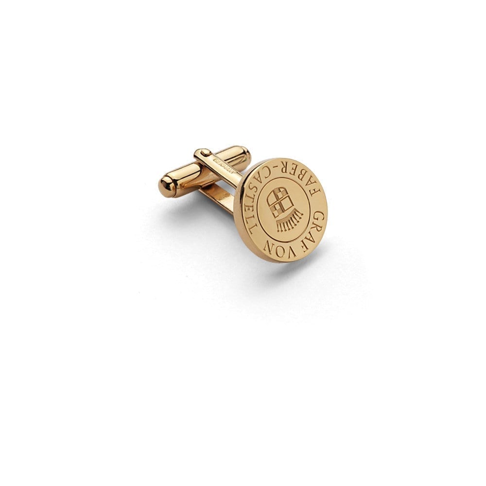 Cufflinks Round Gold