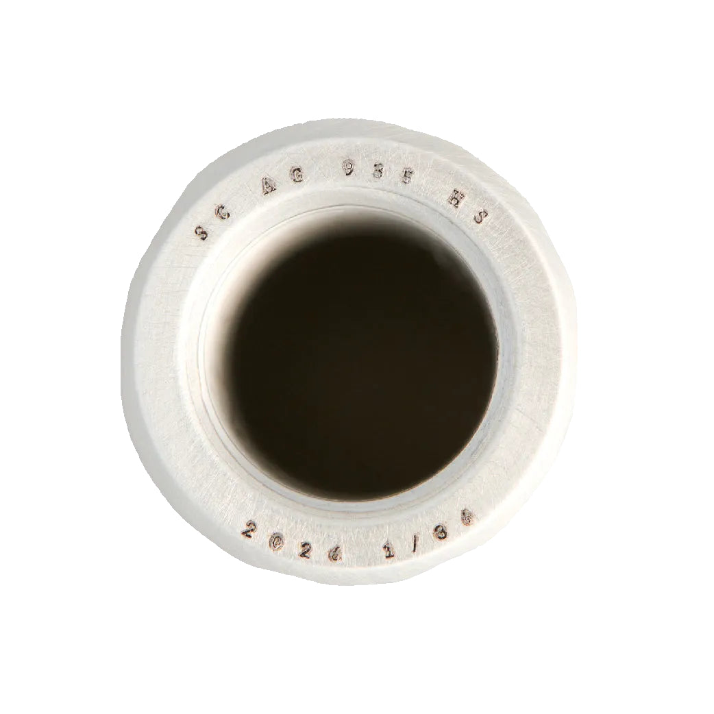 Shortcap Hammered Solid 935 Silver Fountain Pen