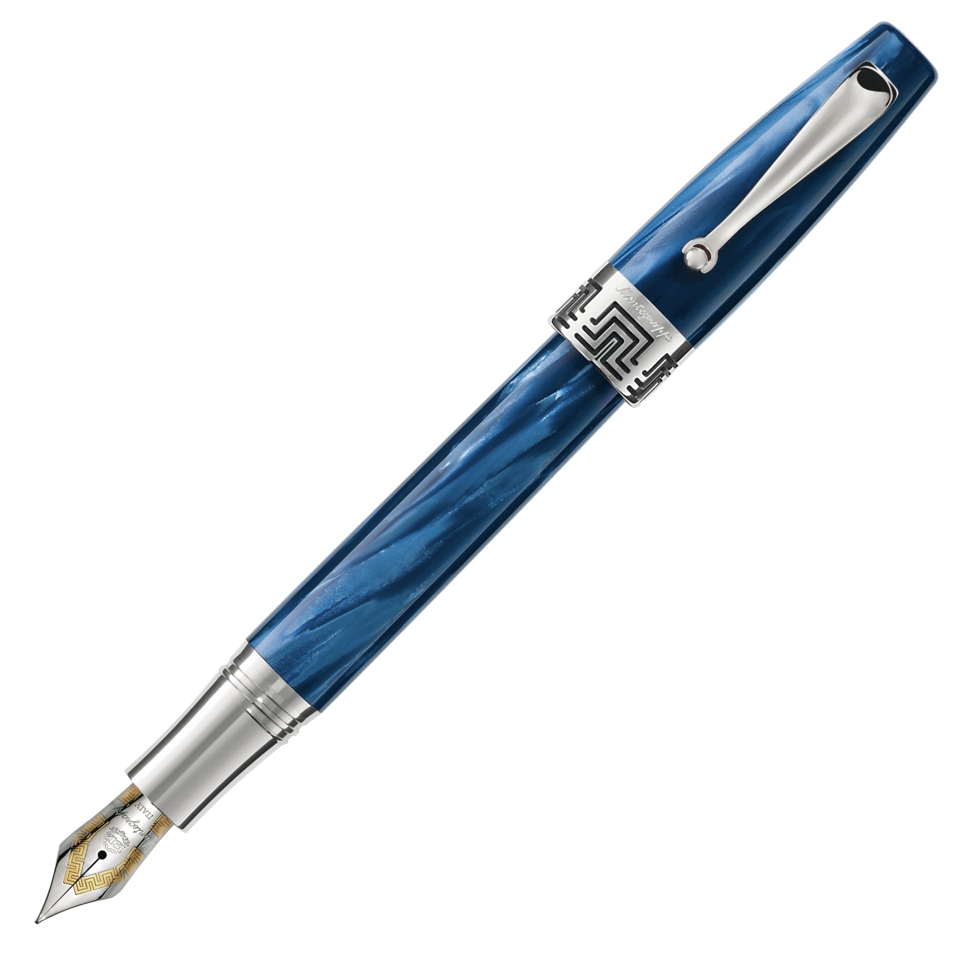 MONTEGRAPPA Extra 1930 Mittelmeerblau Füllfederhalter