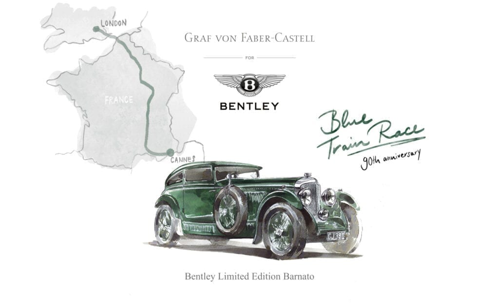 Bentley Limited Edition Barnato Fountain Pen - Broad