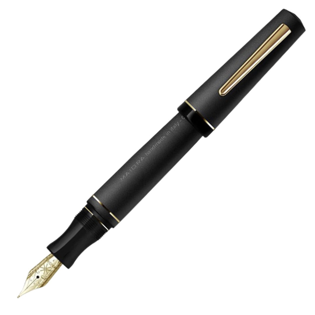 Maiora Impronte Black Fountain Pen