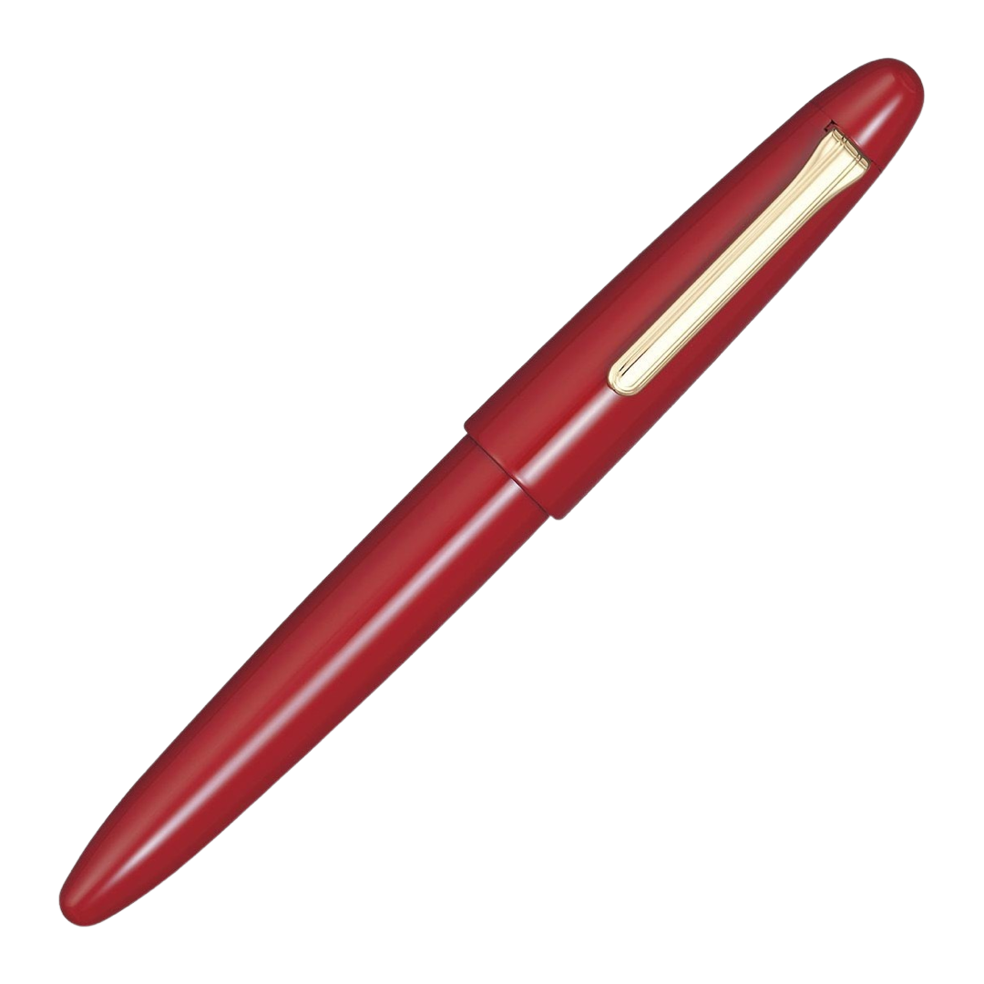 Penna stilografica SAILOR King of Pen Gold Crimson Red Urushi 21kt con pennino