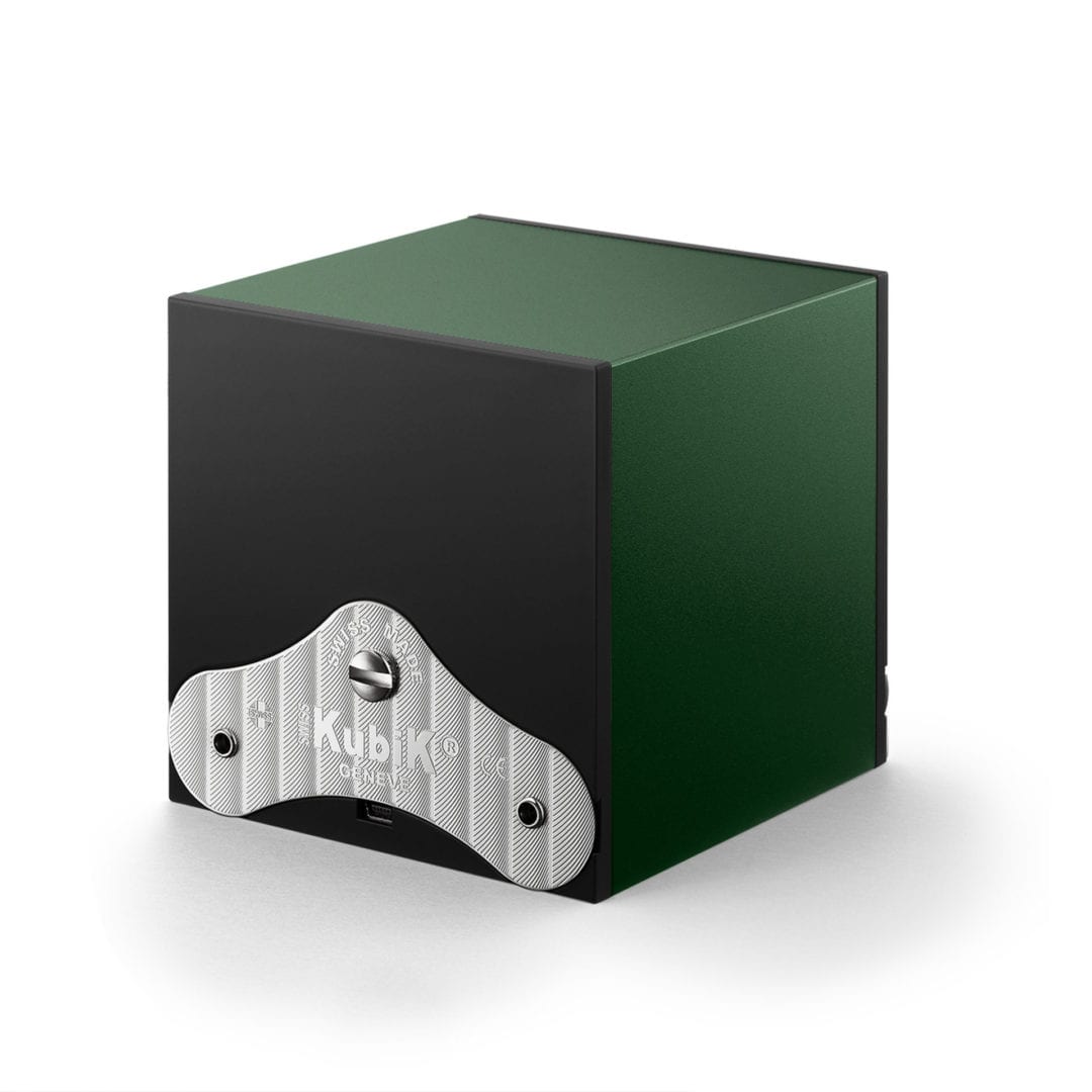 SWISS KUBIK Masterbox Aluminum Dark Green Watch Winder