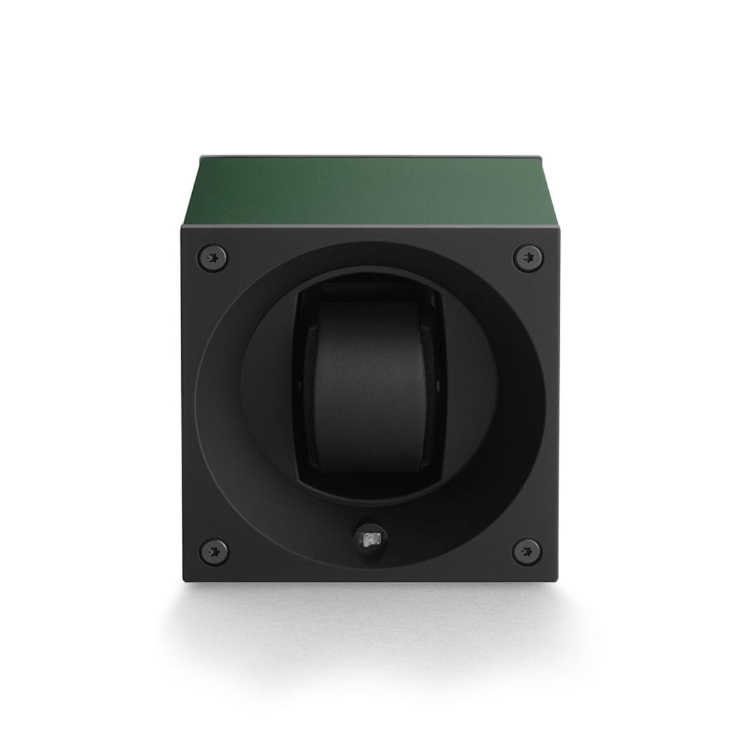 SWISS KUBIK Masterbox Aluminum Dark Green Watch Winder