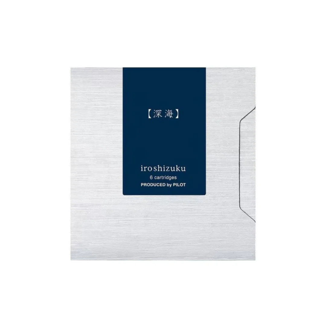 Iroshizuku Ink Cartridge Shin-kai, 6pcs