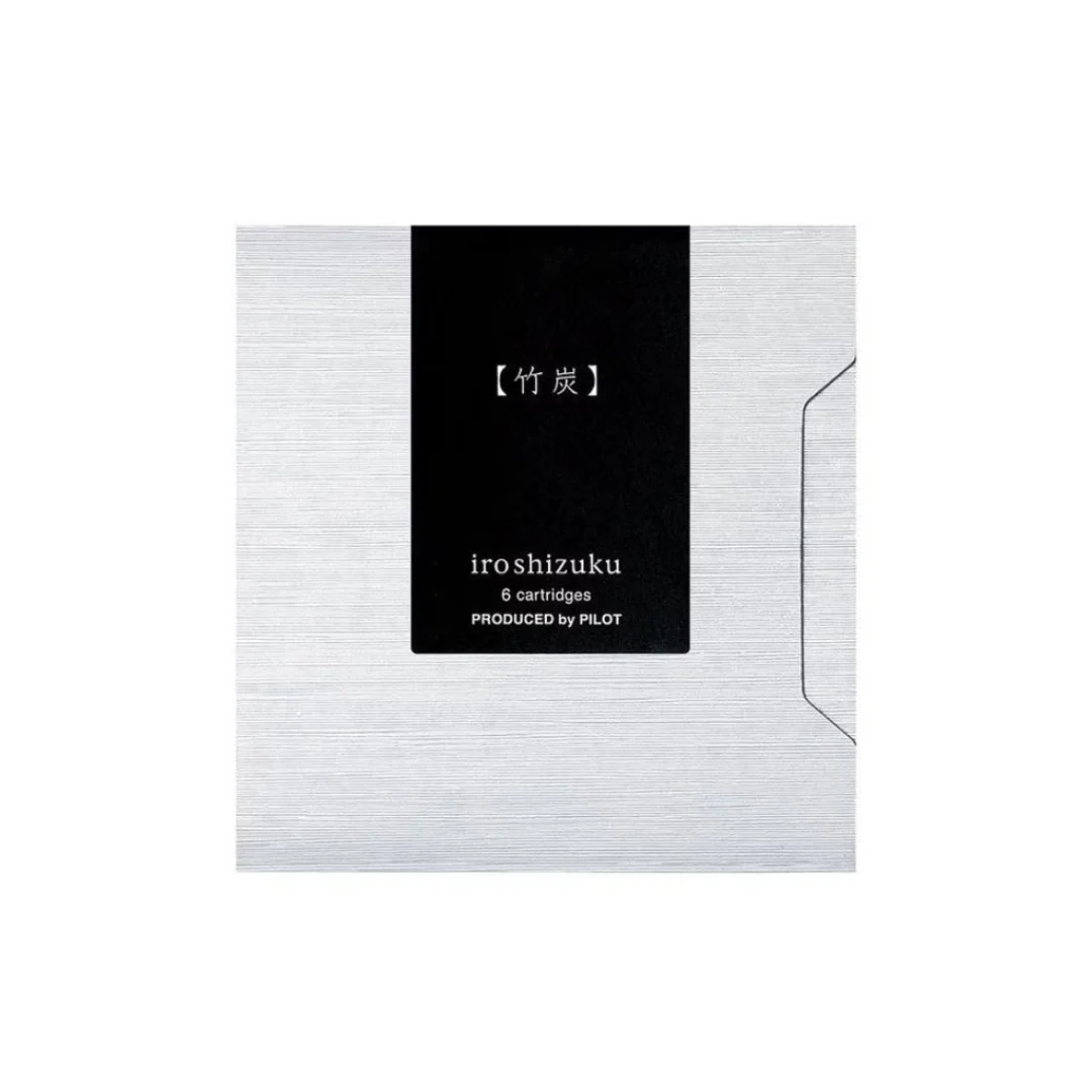Iroshizuku Ink Cartridge Take-sumi, 6pcs
