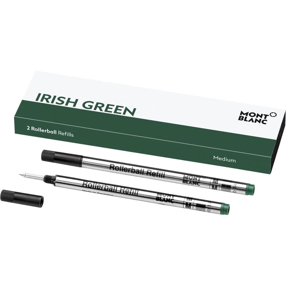 2 Rollerball Refills (M) Irish Green