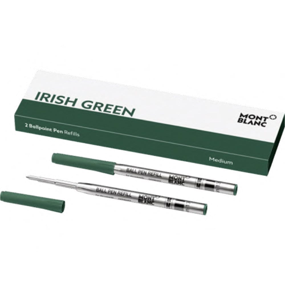 2 Ballpoint Pen (M) Refill Irish Green