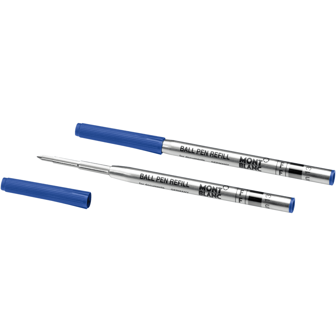 2 Ballpoint Pen Refill Royal Blue