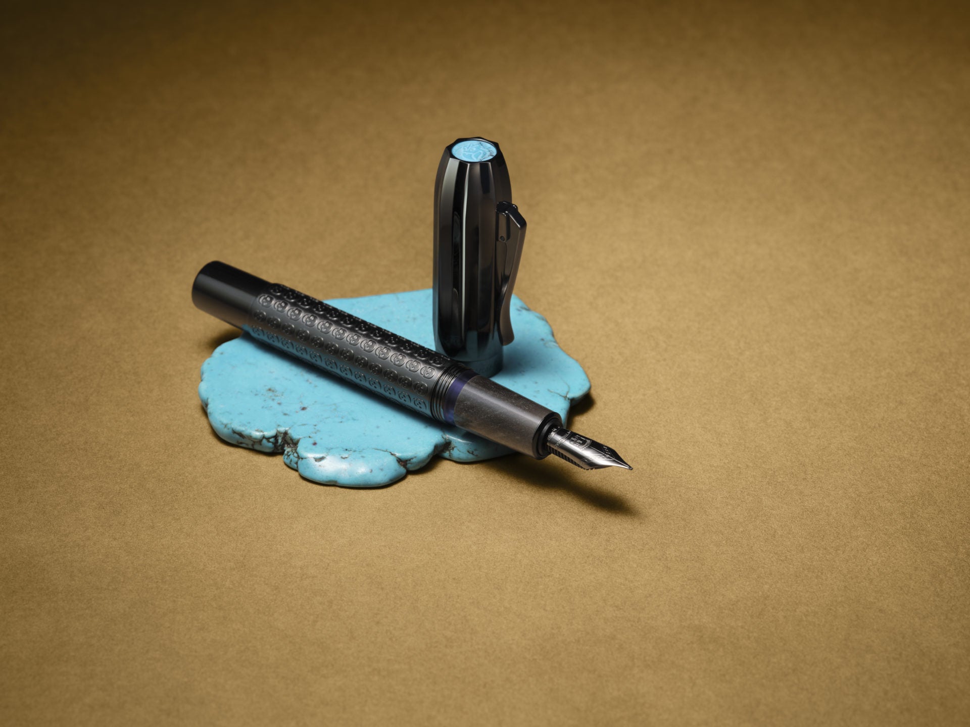 GRAF VON FABER-CASTELL 3 matite di ricambio Magnum nere per matita perfetta 