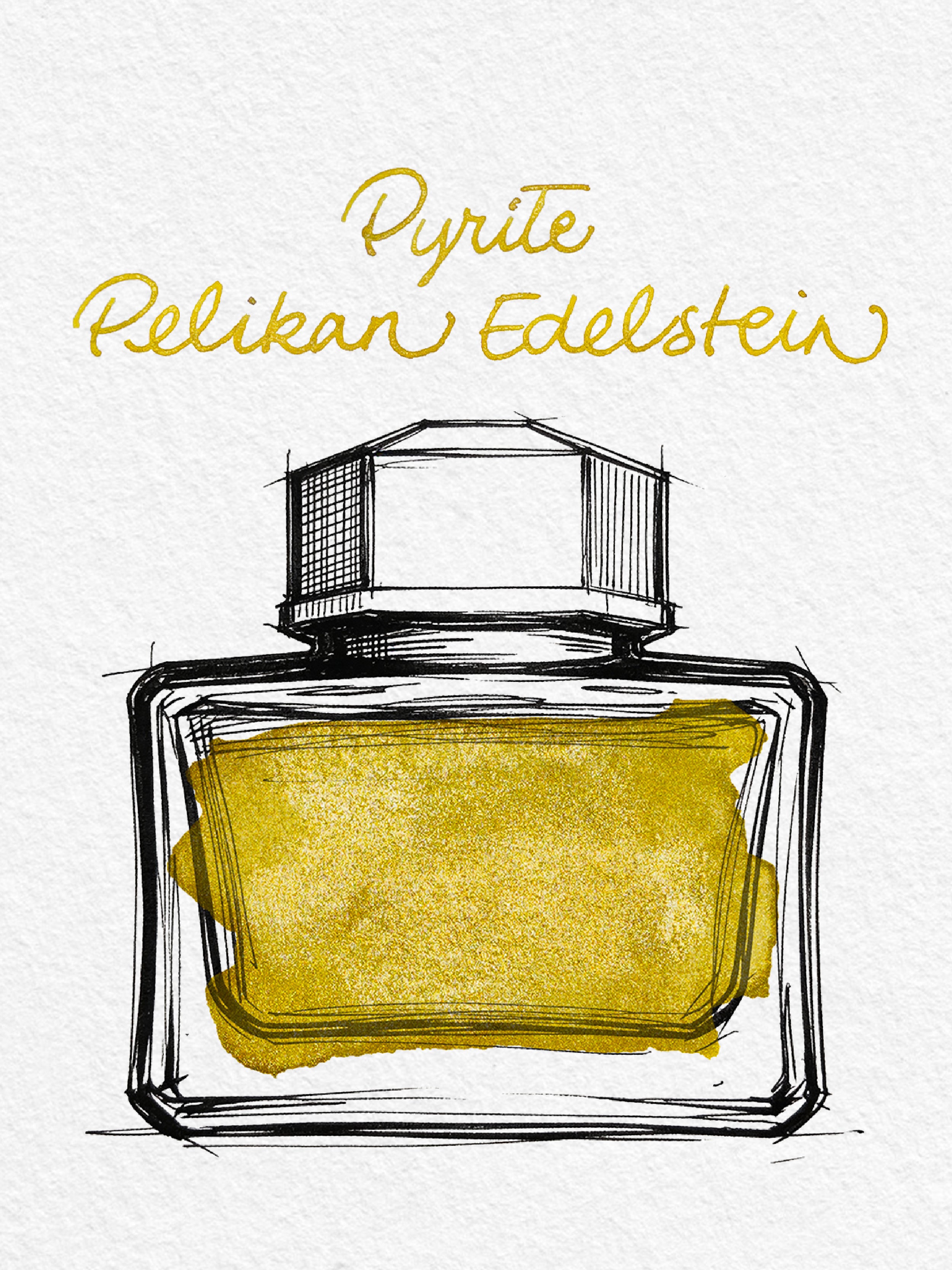 PELIKAN_Edelstein Ink Pyrite Ink of the Year 2026, 50ml_News Page Bottle Draw
