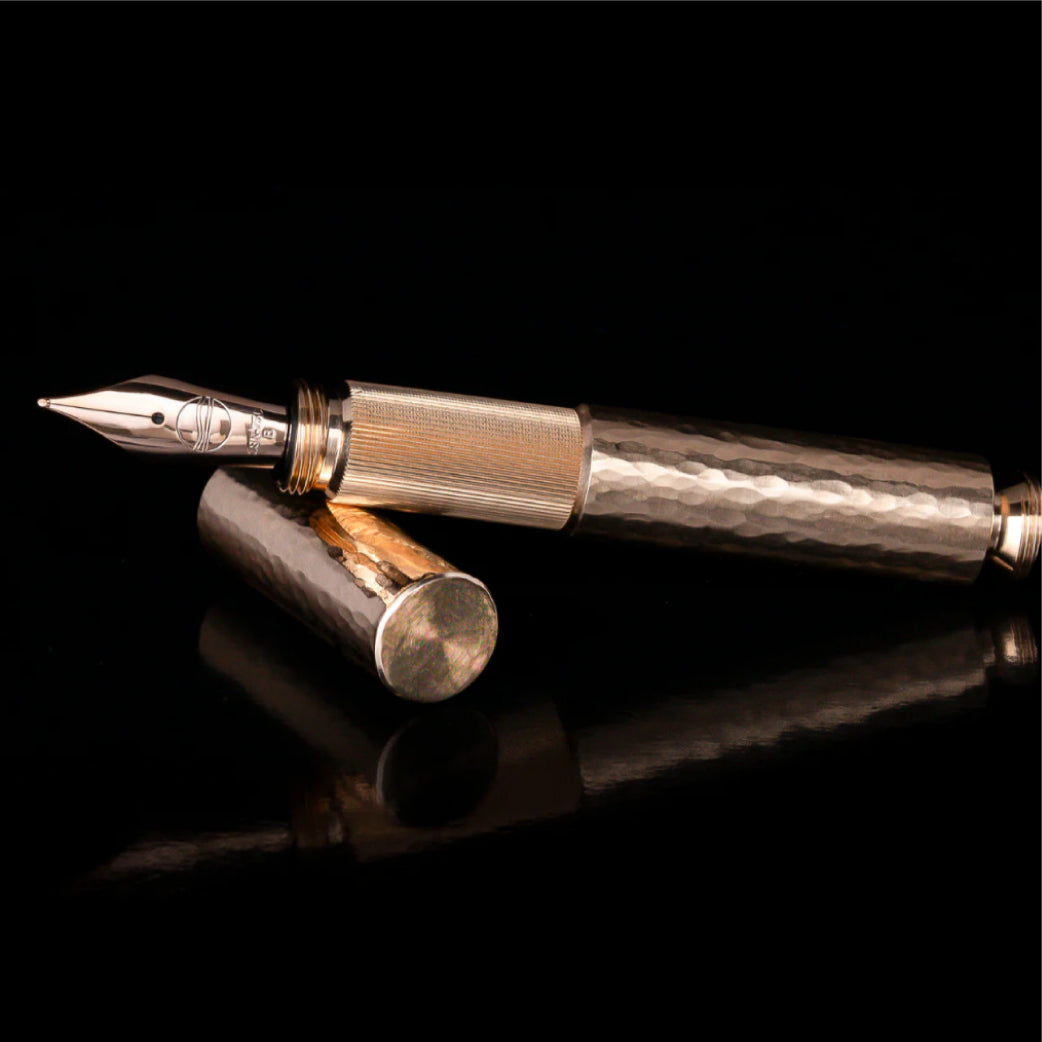 Pocketmaster "Hammer Blow" Solid Gold Limited Edition Fountain Pen