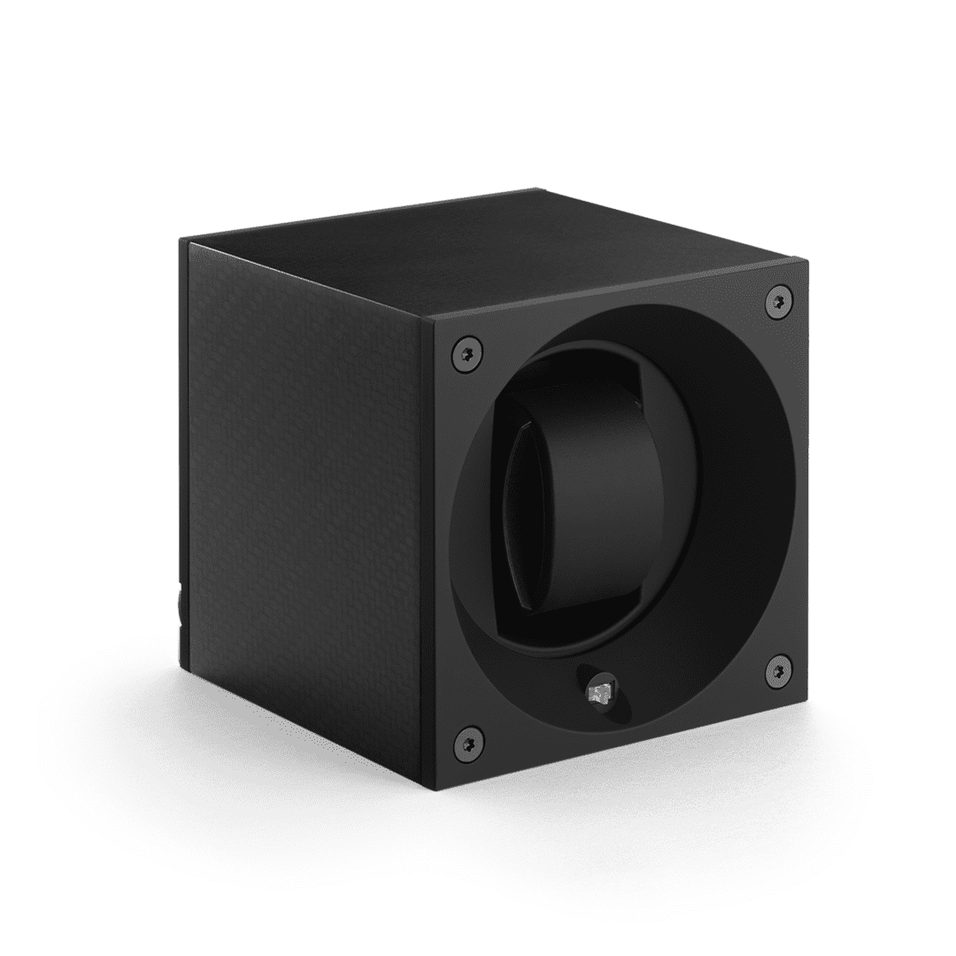 SWISS KUBIK Masterbox Carbon Fiber Black Watch Winder