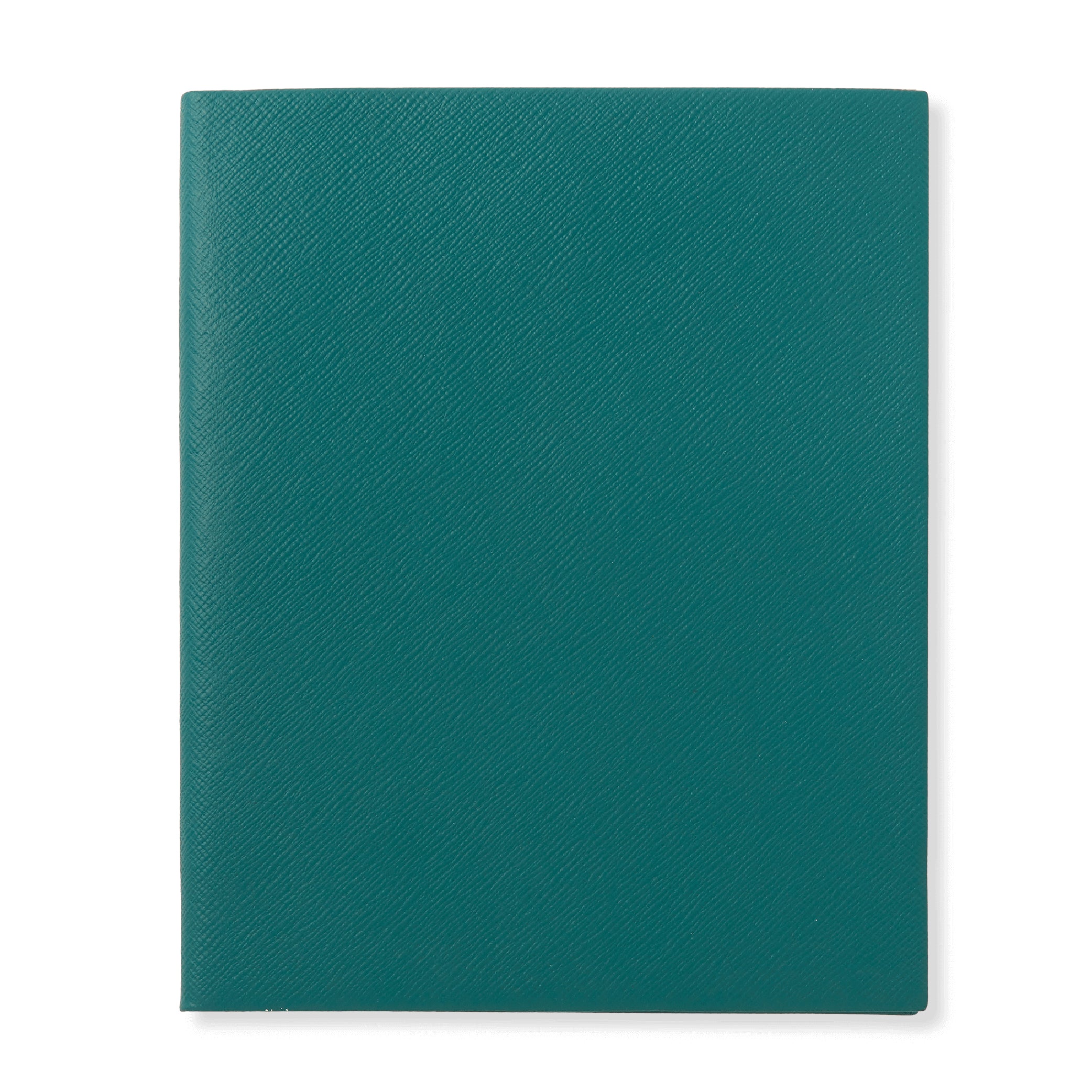 SMYTHSON_Portobello Notebook in Petrol Panama