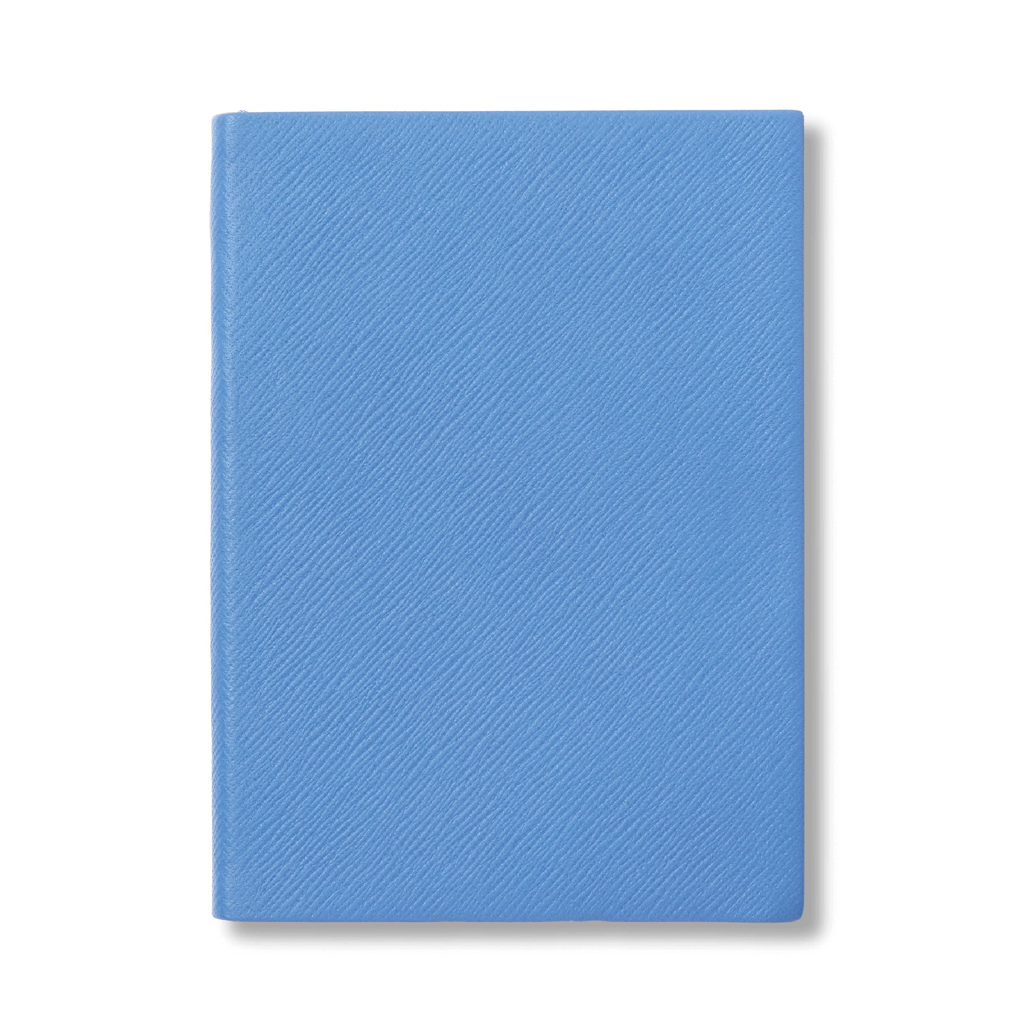 SMYTHSON_Soho Notebook in Liberty Nile Blue Panama