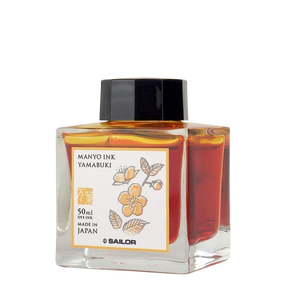 SAILOR Manyo Inchiostro Yamabuki, 50ml