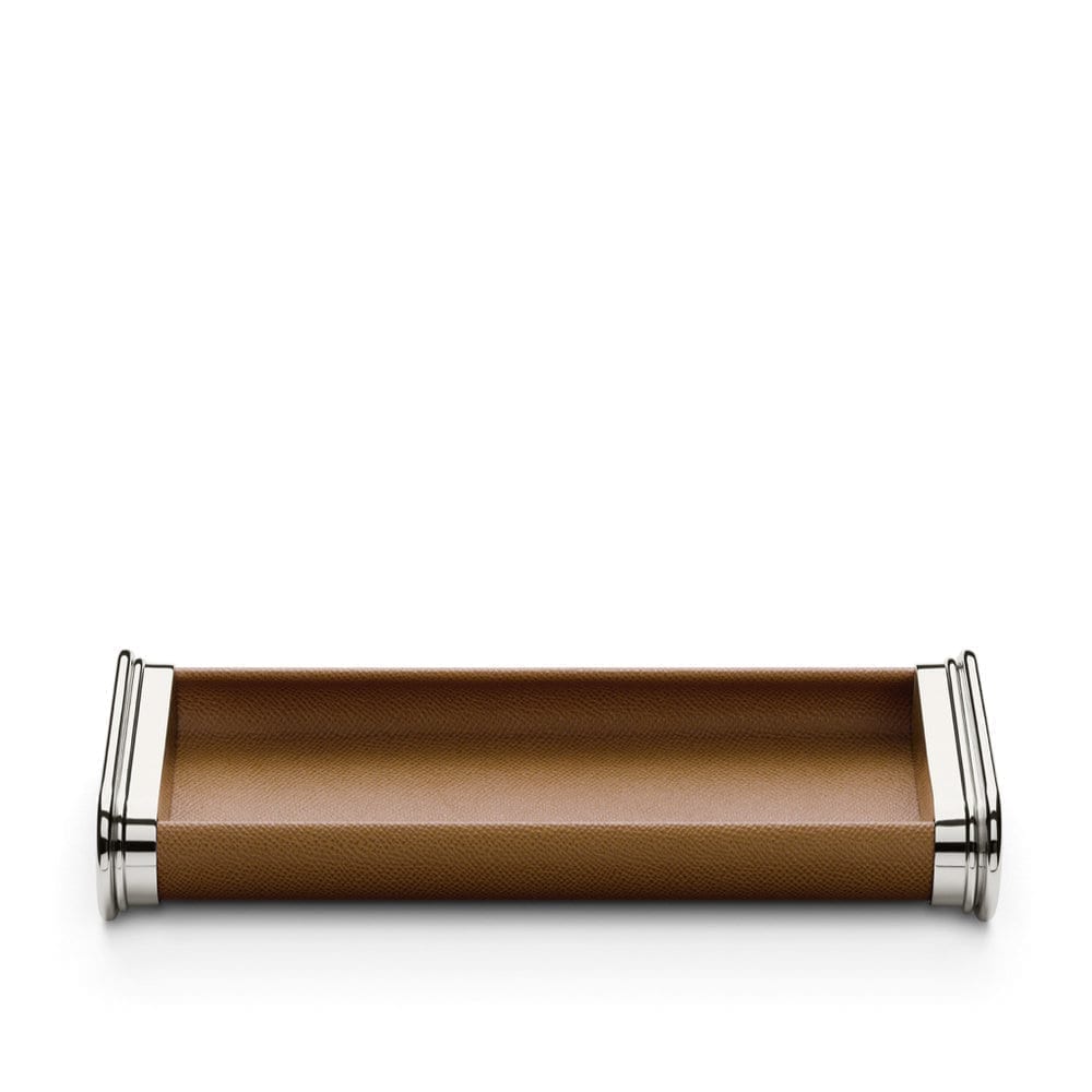 Epsom Pen Tray Cognac