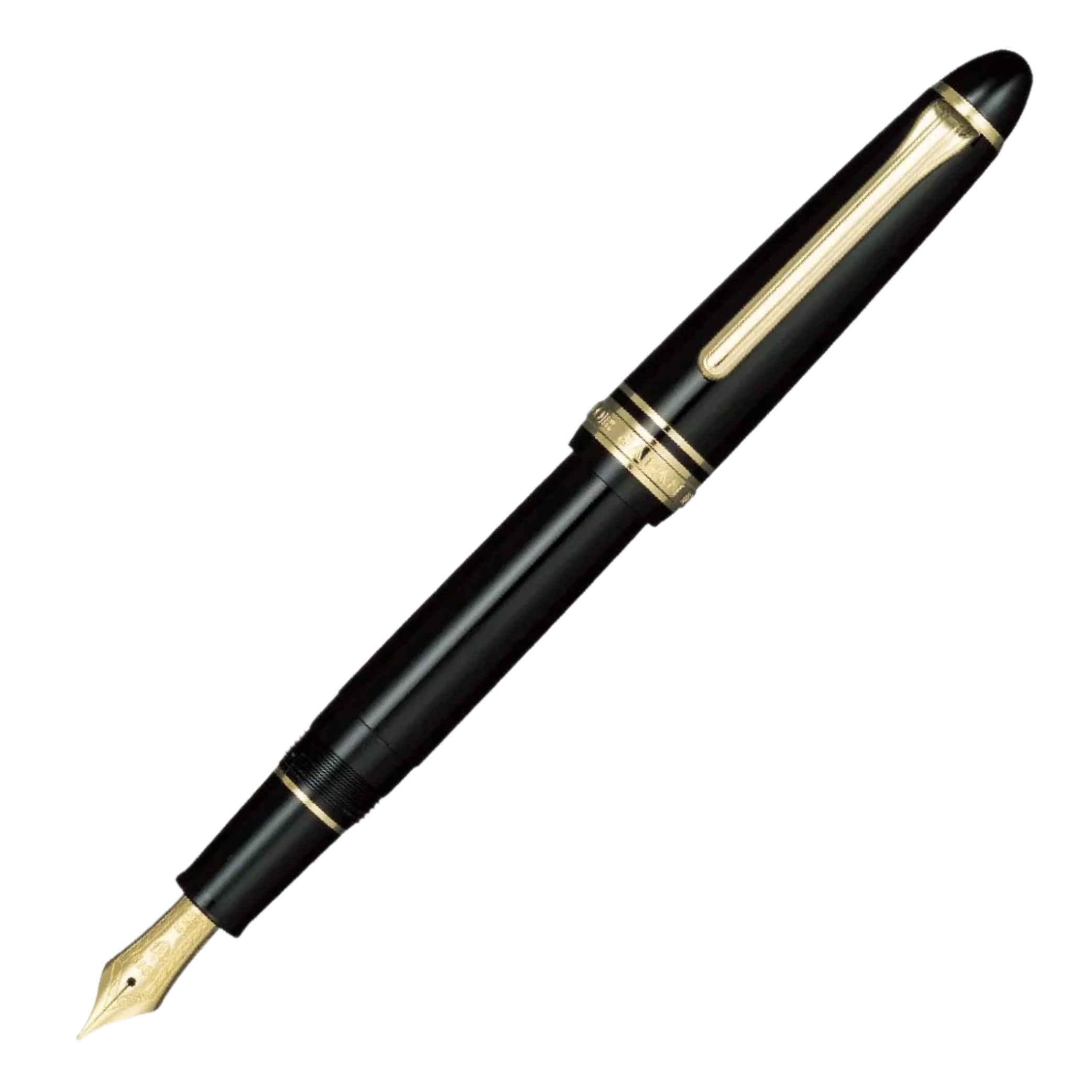 1911 S Gold Trim Black Fountain Pen