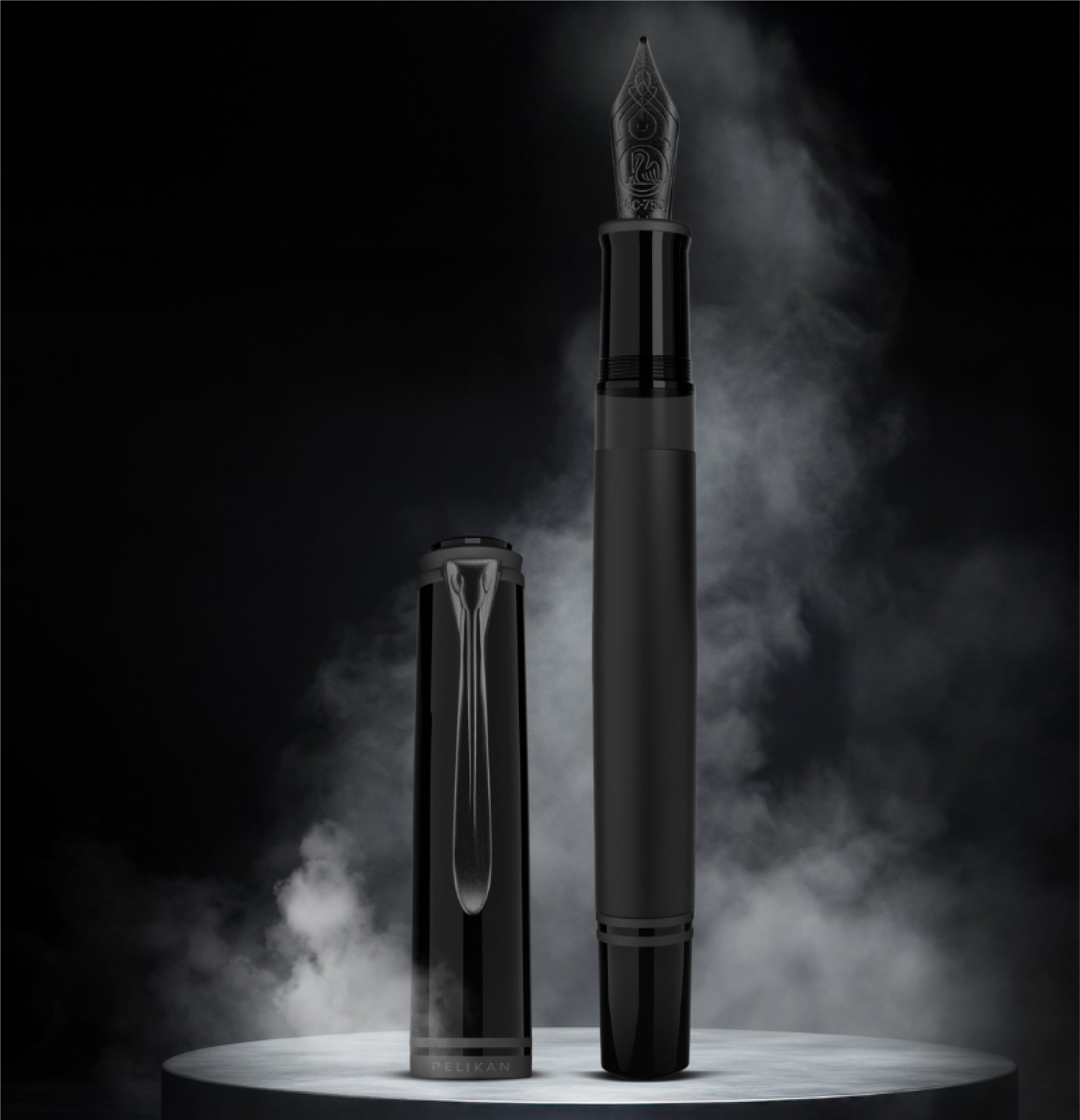 Souverän M809 Black Matt Special Edition Fountain Pen