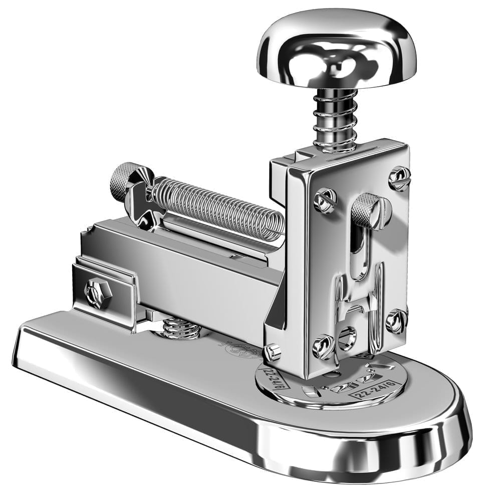 Chrome M-5 Desk Stapler