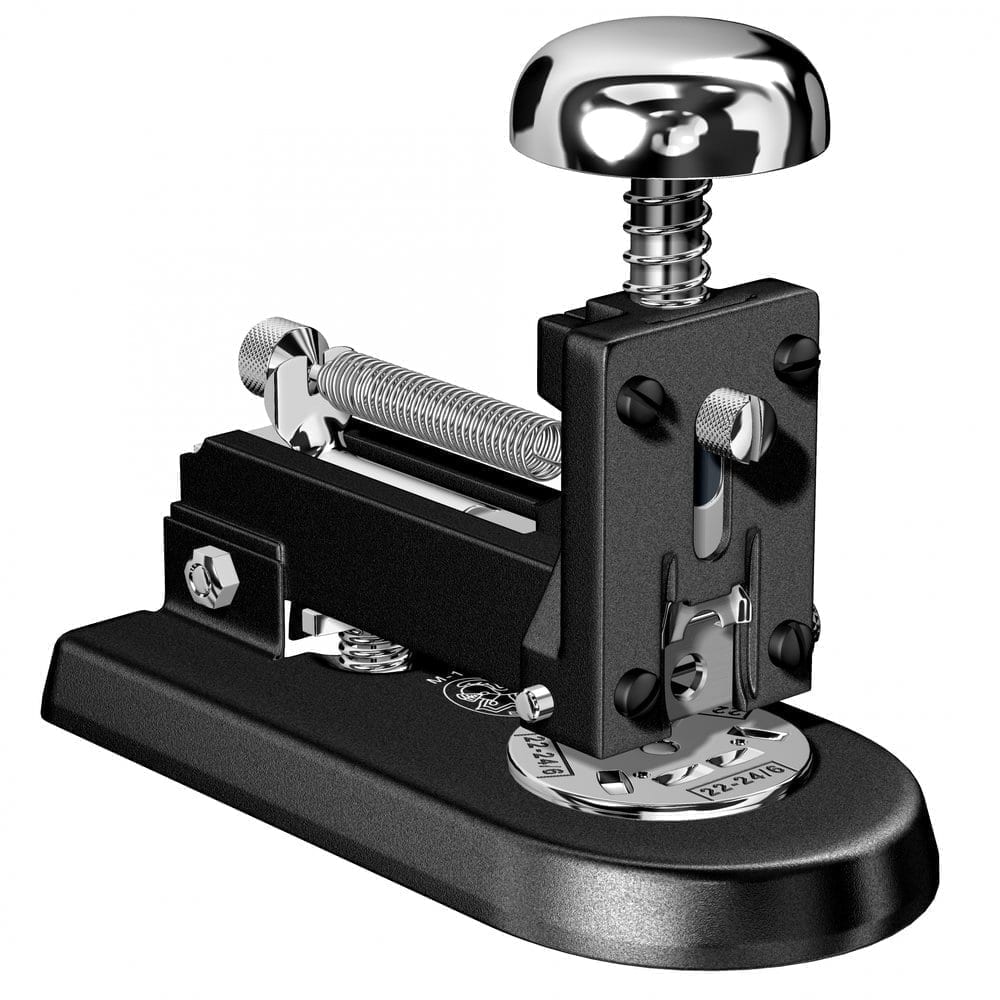 Black and Chrome M-1 Desk Stapler