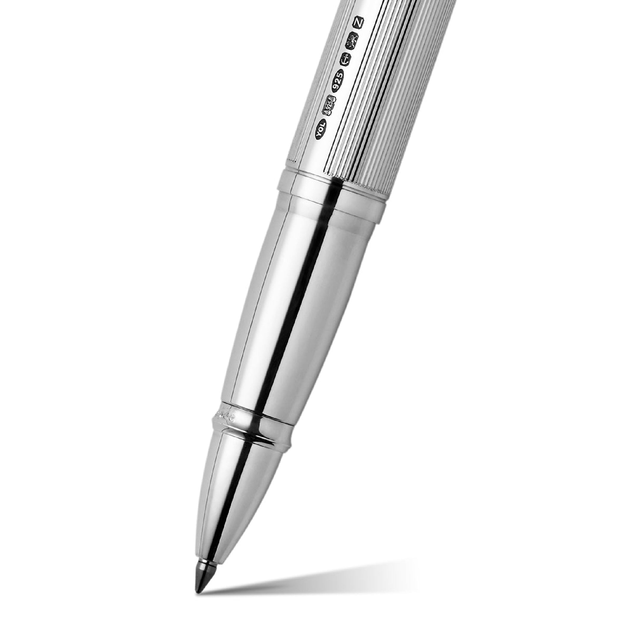 The Pinstripe 72 Sterling Silver Grand Rollerball