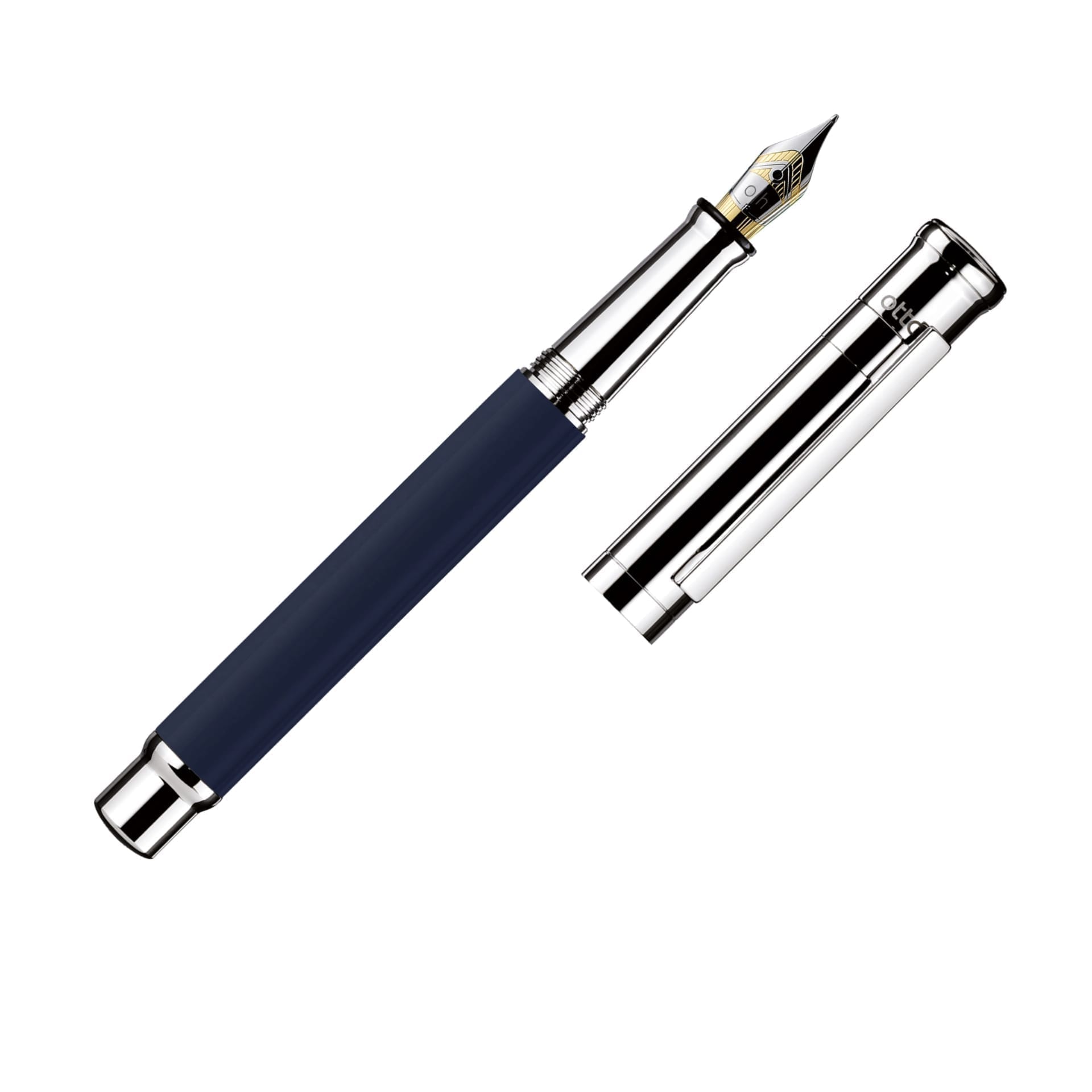 design04 blue shiny 18kt gold nib Fountain Pen