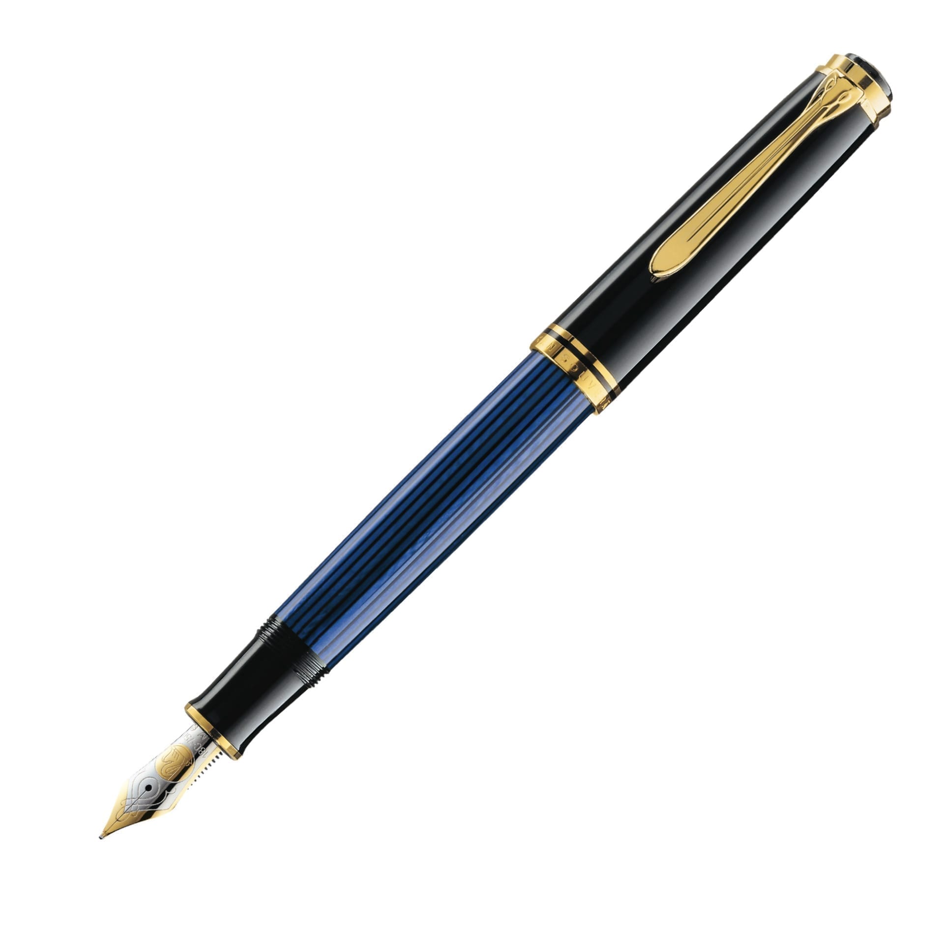 Penna stilografica PELIKAN Souverän M800 oro blu-nero