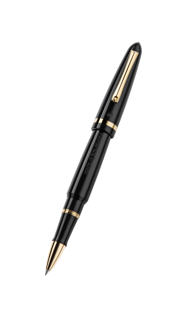 MONTEGRAPPA Venetia Schwarzer Tintenroller