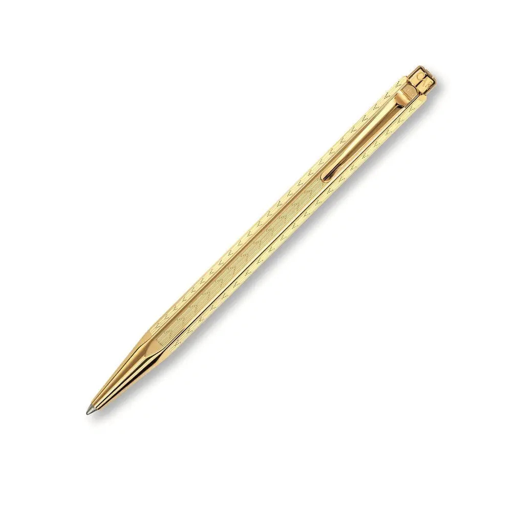 Ecridor Chevron Gold-Plated Ballpoint