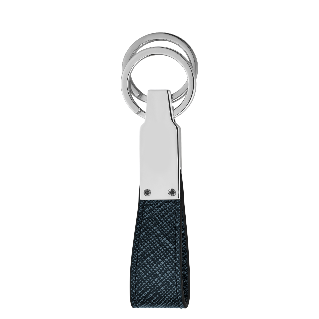 Sartorial Loop Key Fob Tweed Blue