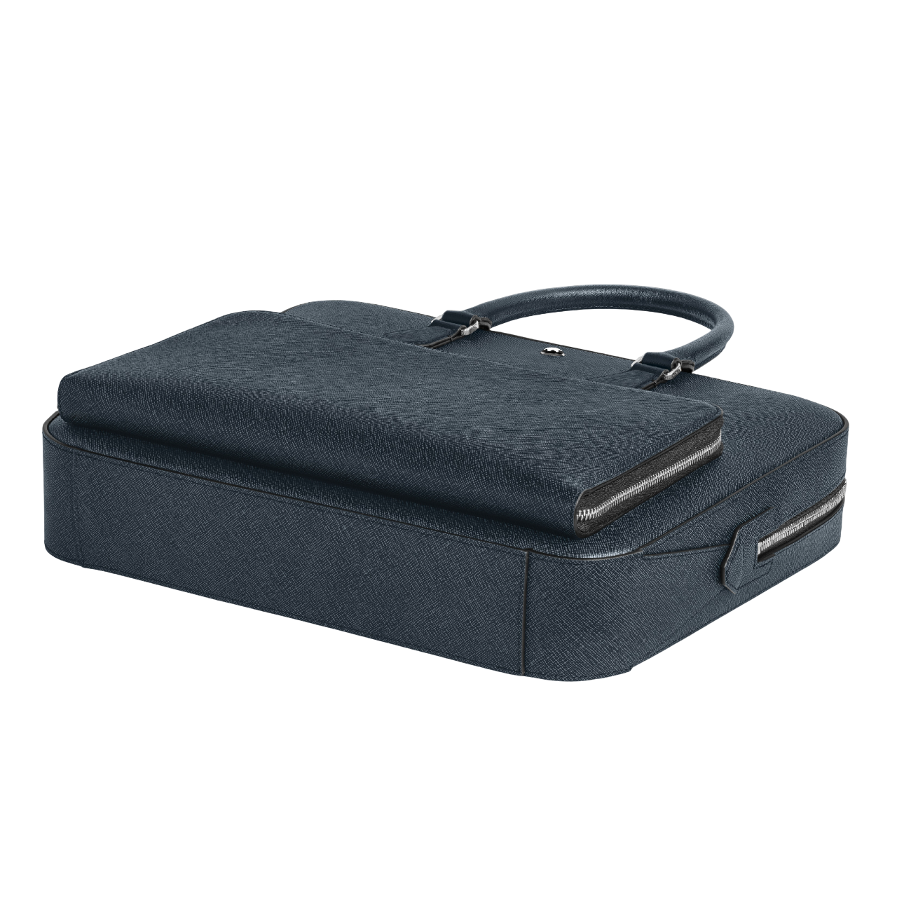 Sartorial Medium Document Case Tweed Blue