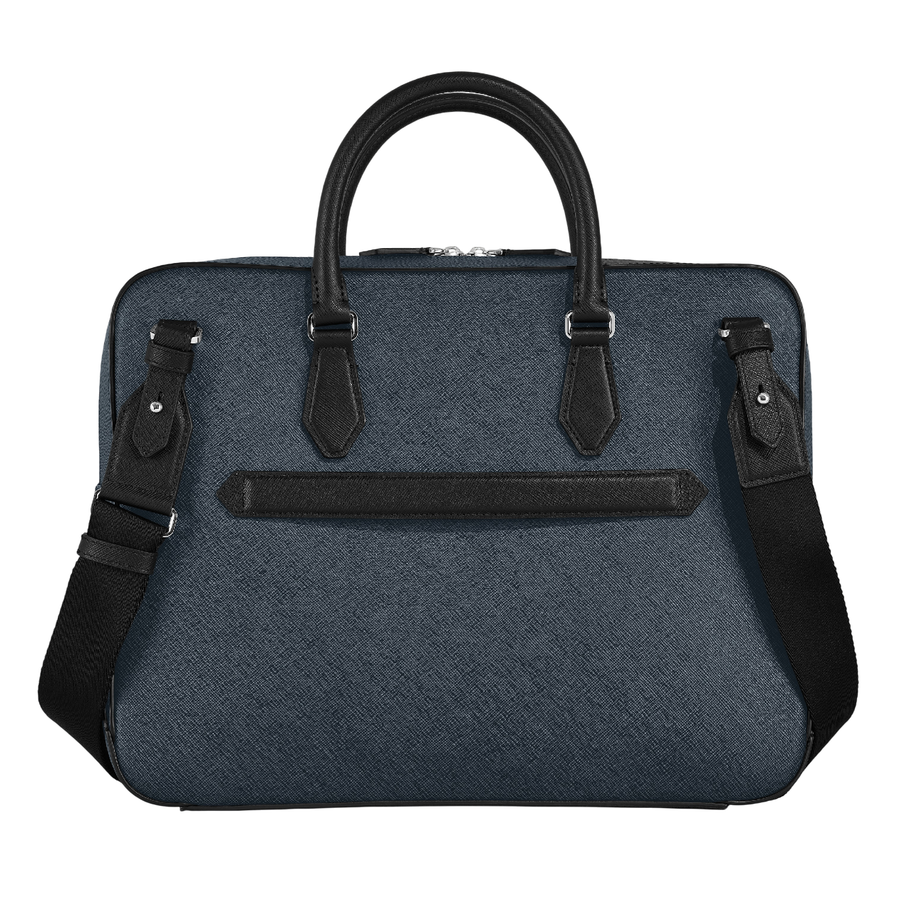 Sartorial Medium Document Case Tweed Blue