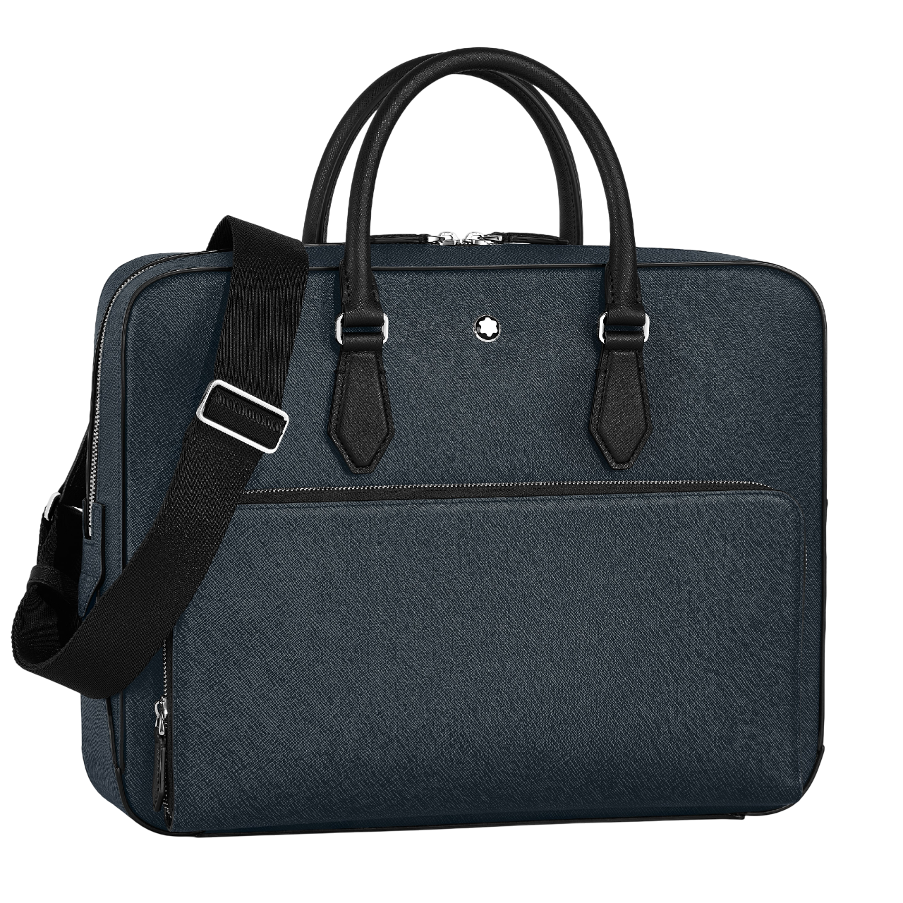 Sartorial Medium Document Case Tweed Blue