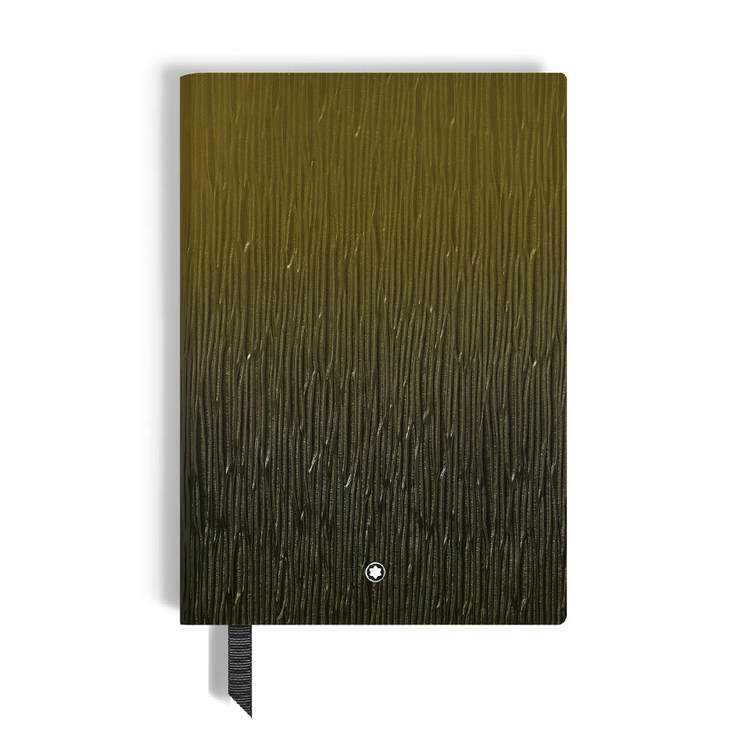 Medium Notebook Corteccia Sfumato Green, Blank