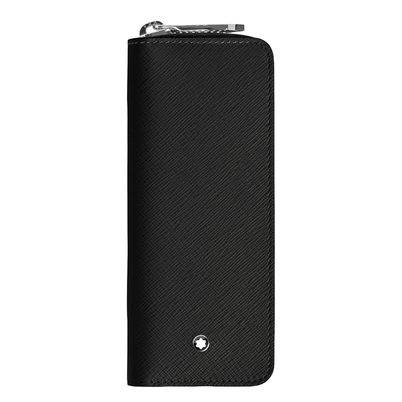 Sartorial 2-Pen Pouch Zip Black