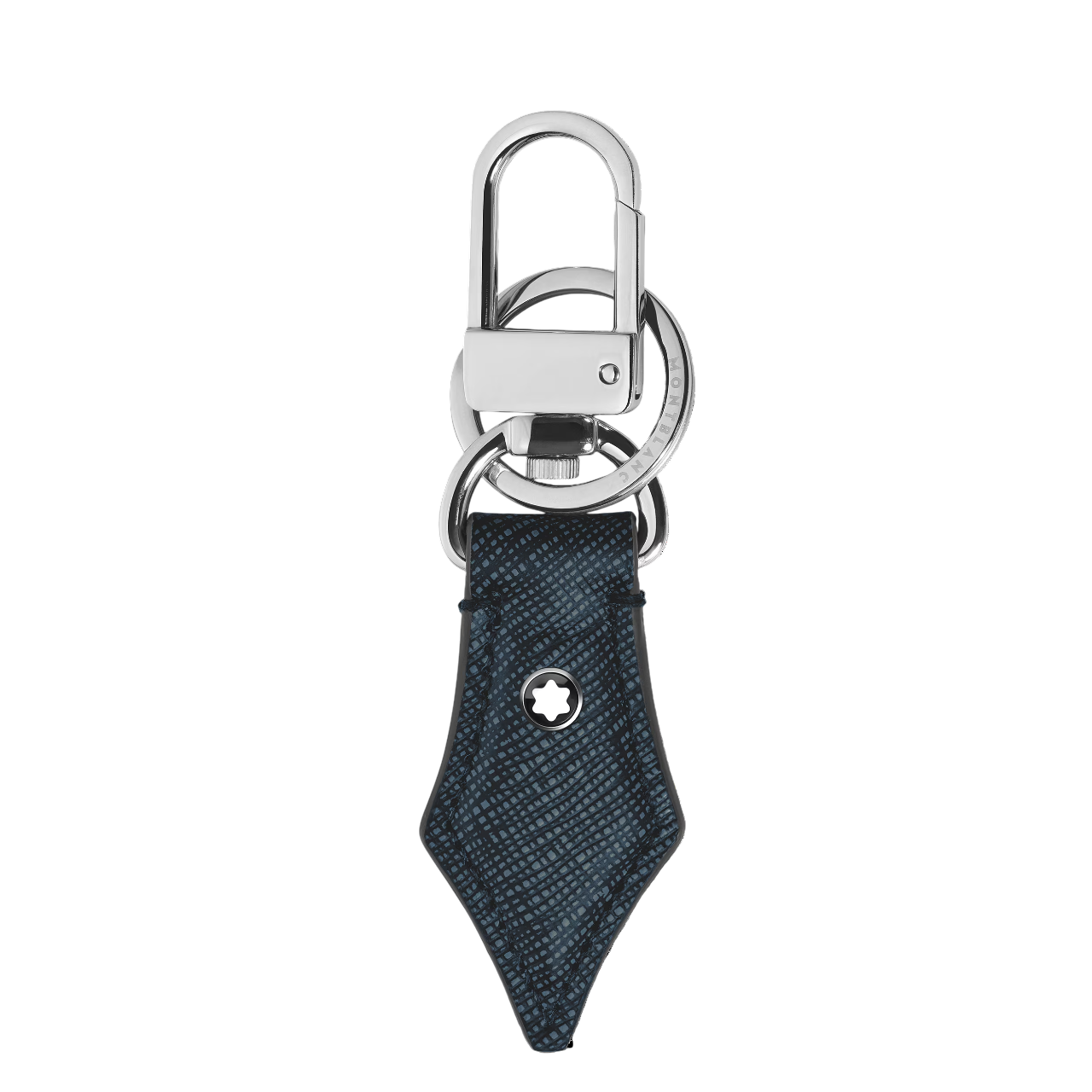 Sartorial Tweed Blue Nib Key holder