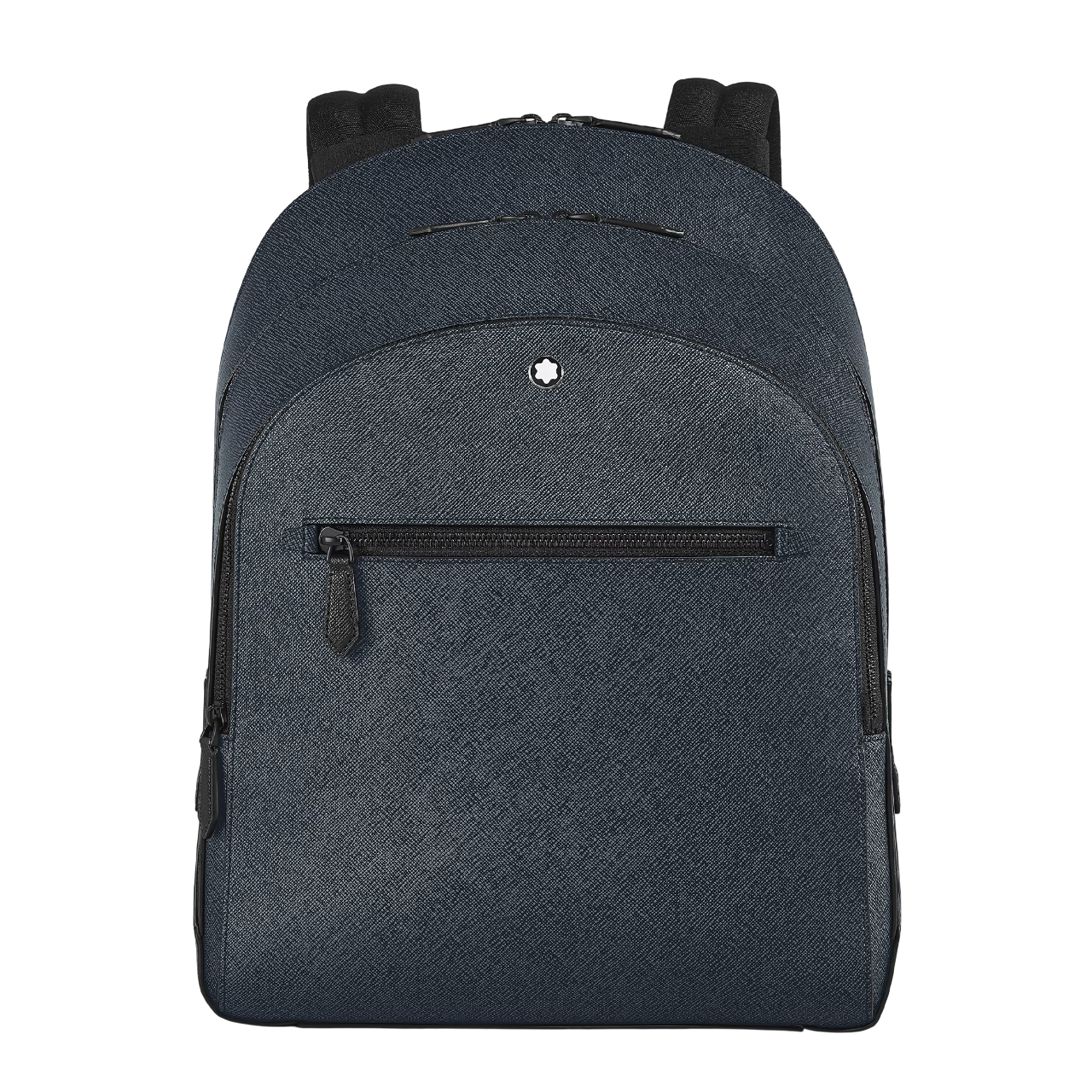 Sartorial Medium Tweed Blue Backpack 3 Compartments