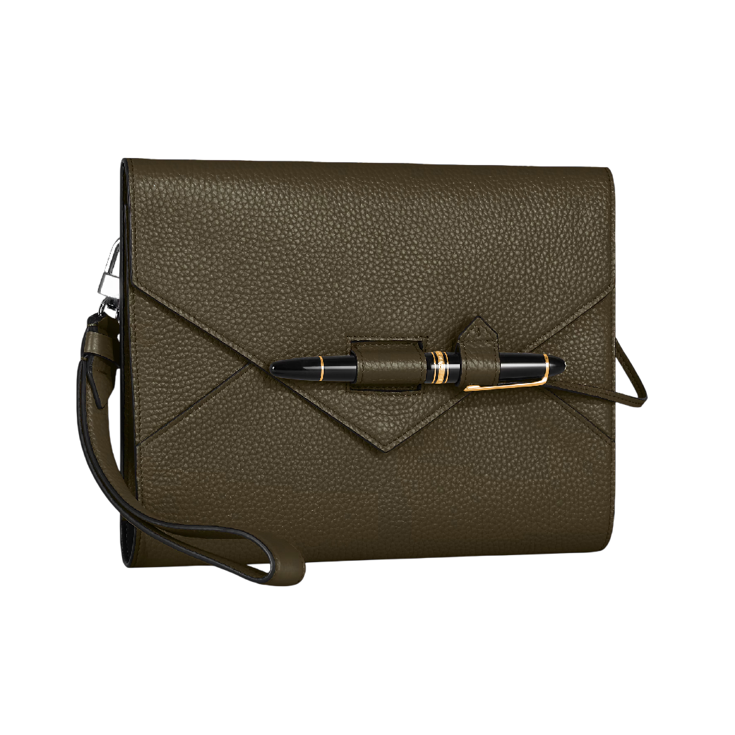 Envelope Medium Khaki Notes Holder