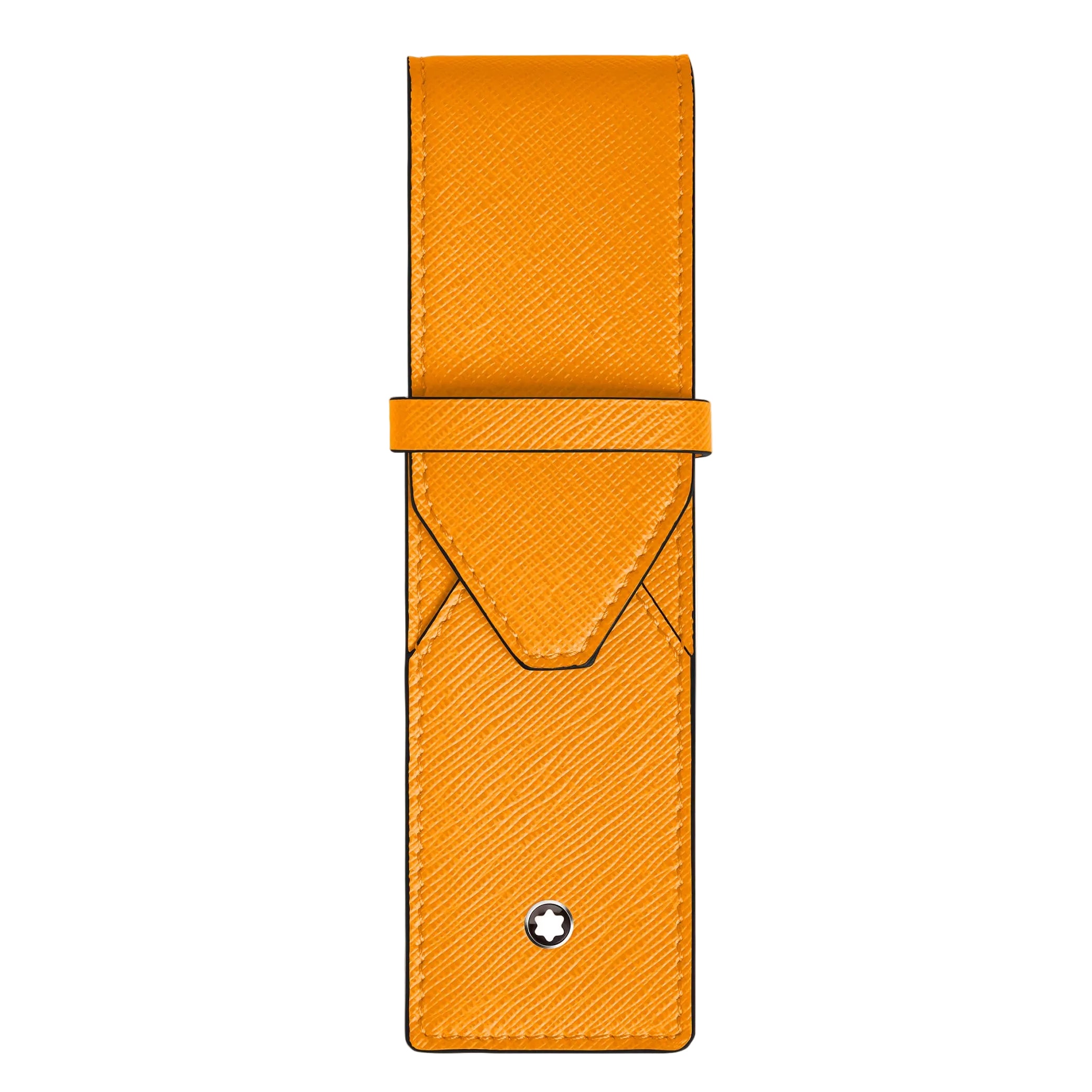 Sartorial 2 Pen Pouch Saffron